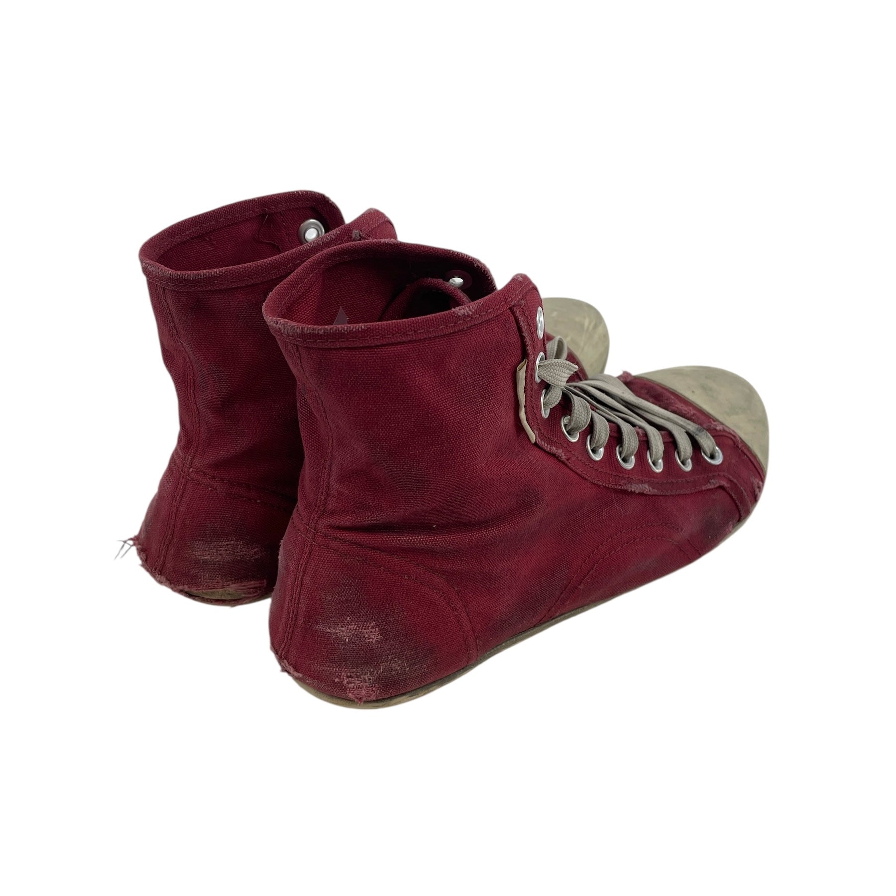 BALENCIAGA/Hi-Sneakers/EU 42/Cotton/RED/PARIS ULTRA FLAT view 2