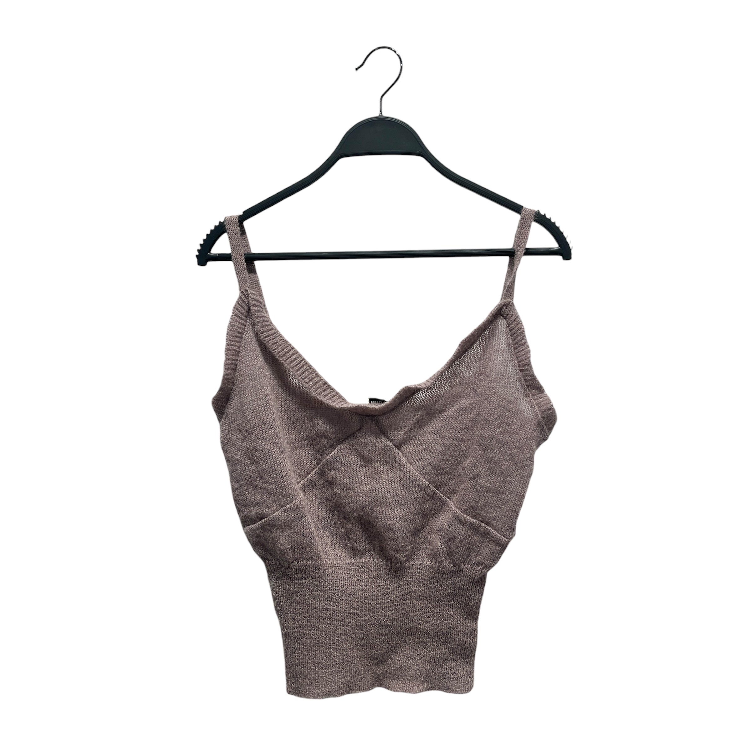 MIU MIU/SL Blouse/S/Mohair/GRY/knit tank view 1