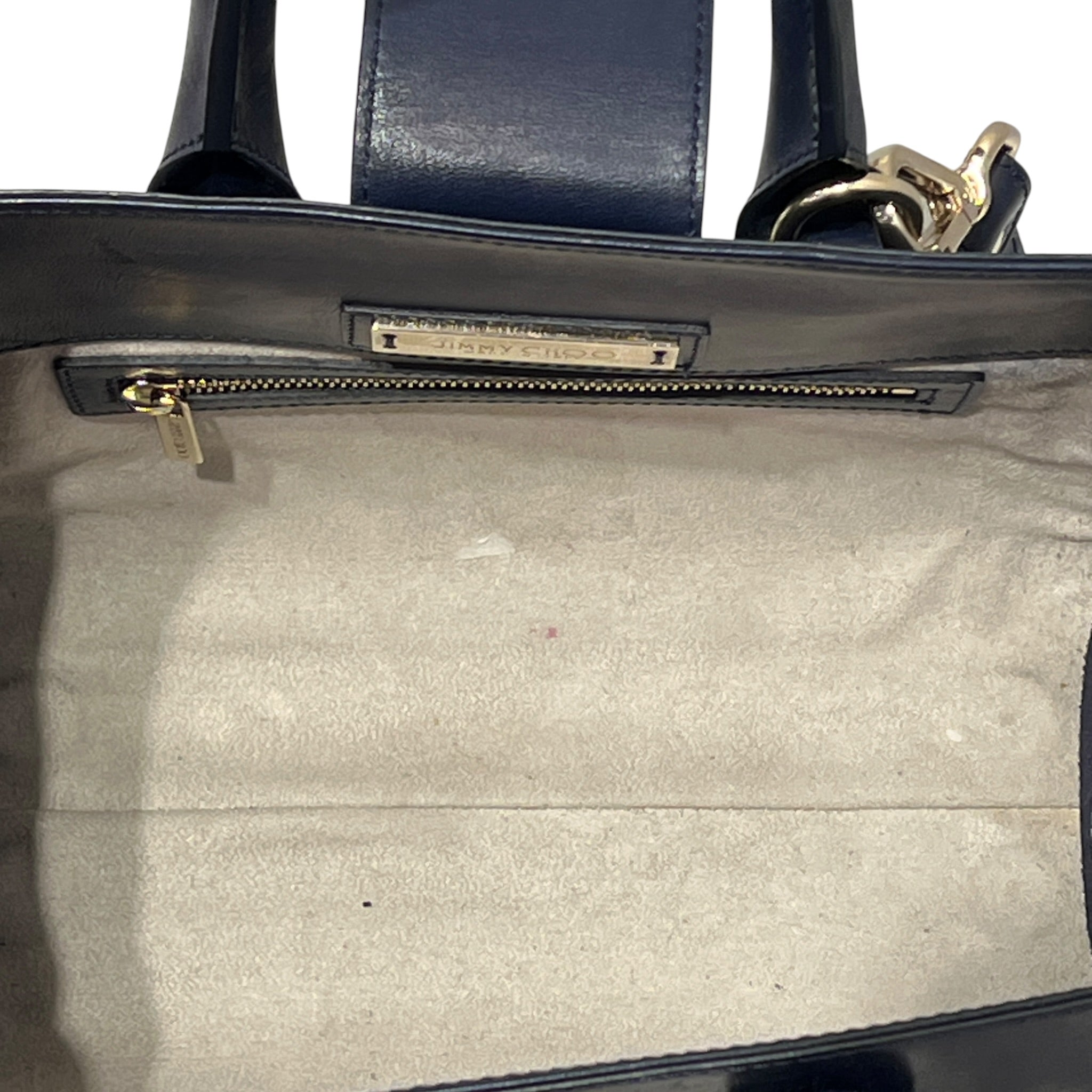 JIMMY CHOO/Cross Body Bag/Leather/BLU/MINI RILEY view 5