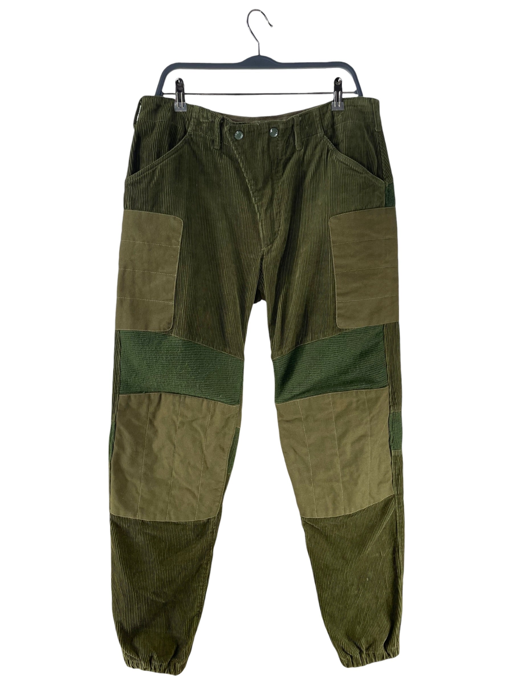 Engineered Garments/Straight Pants/L/Cotton/GRN/WORKADAY CARPENTER PANELED view 1