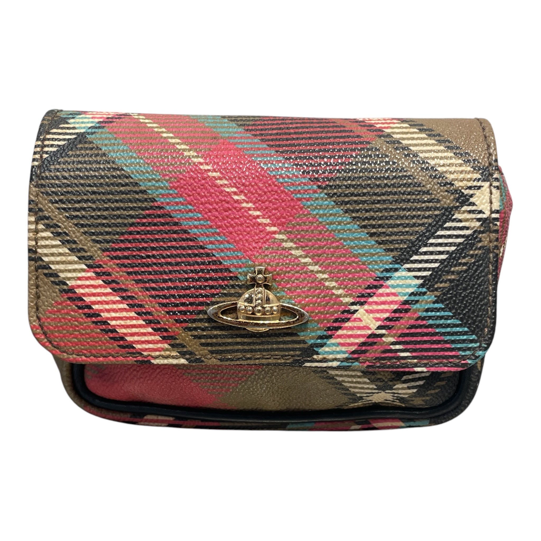 Vivienne Westwood/Pouch/Plaid/Faux Leather/PVC view 1