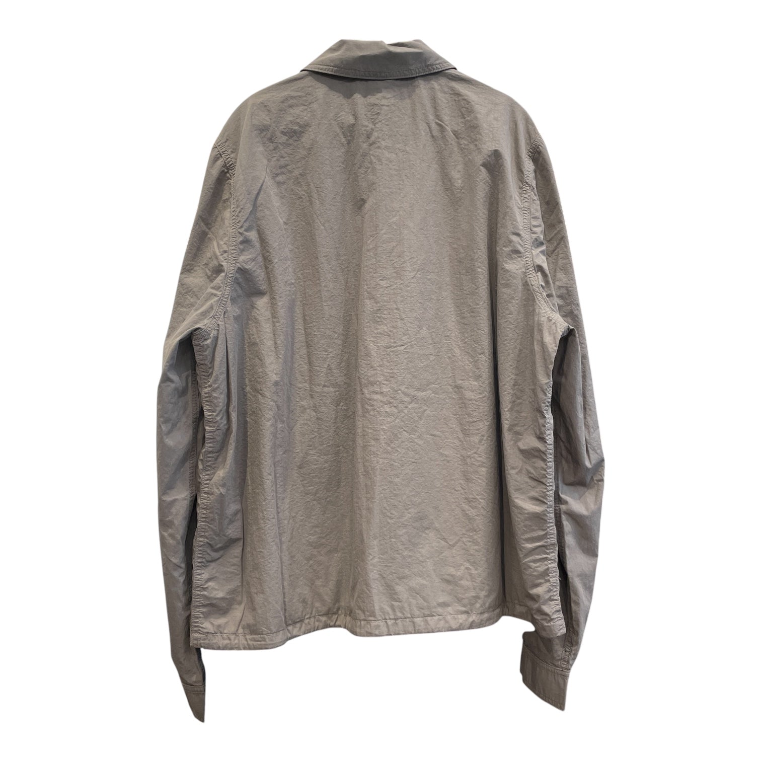 RICK OWENS DRKSHDW/Jacket/L/Cotton/GRY/Full Zip Ripstop Longsleeve view 2