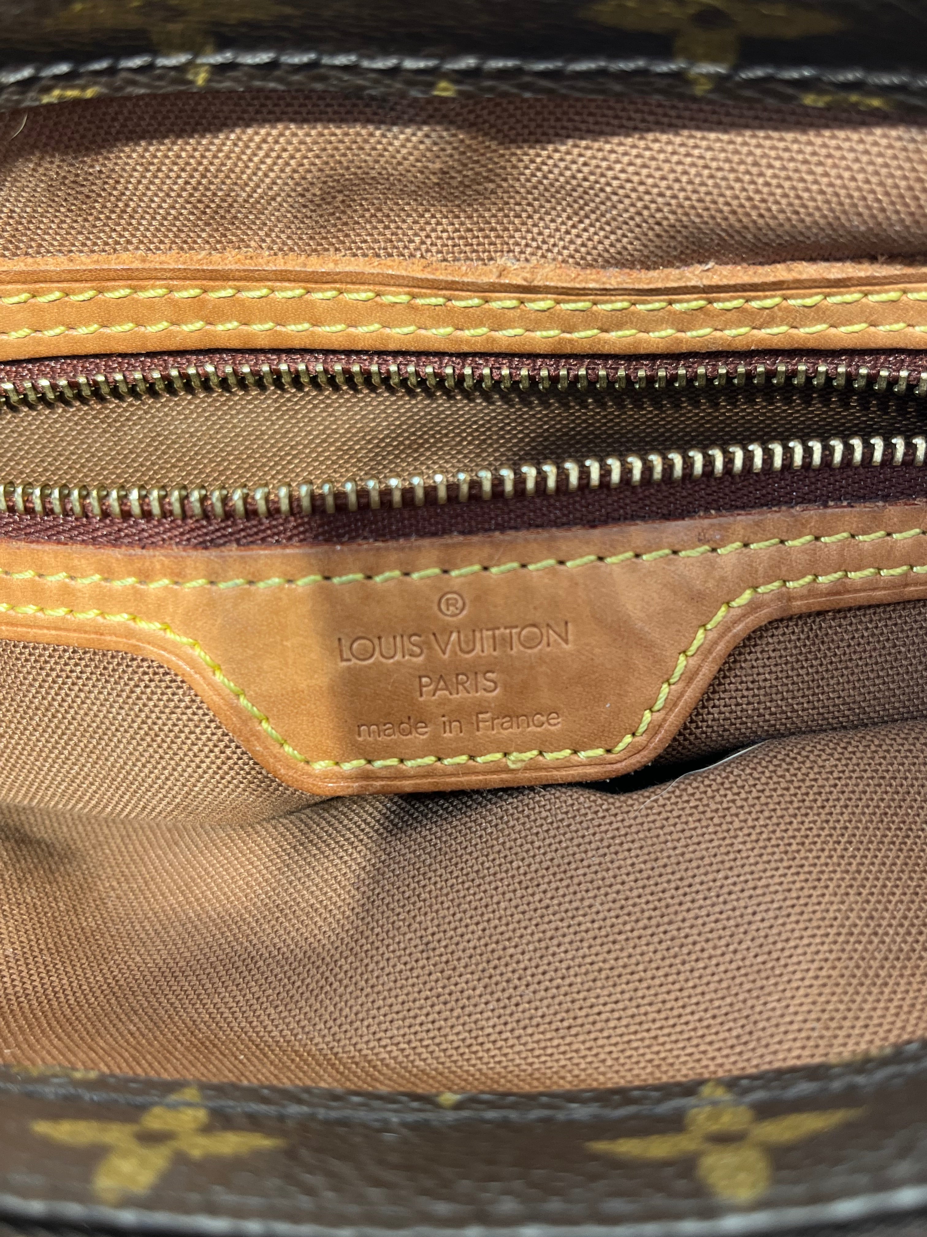 LOUIS VUITTON/Bag/Monogram/Leather/BRW/CABAS PIANO view 7