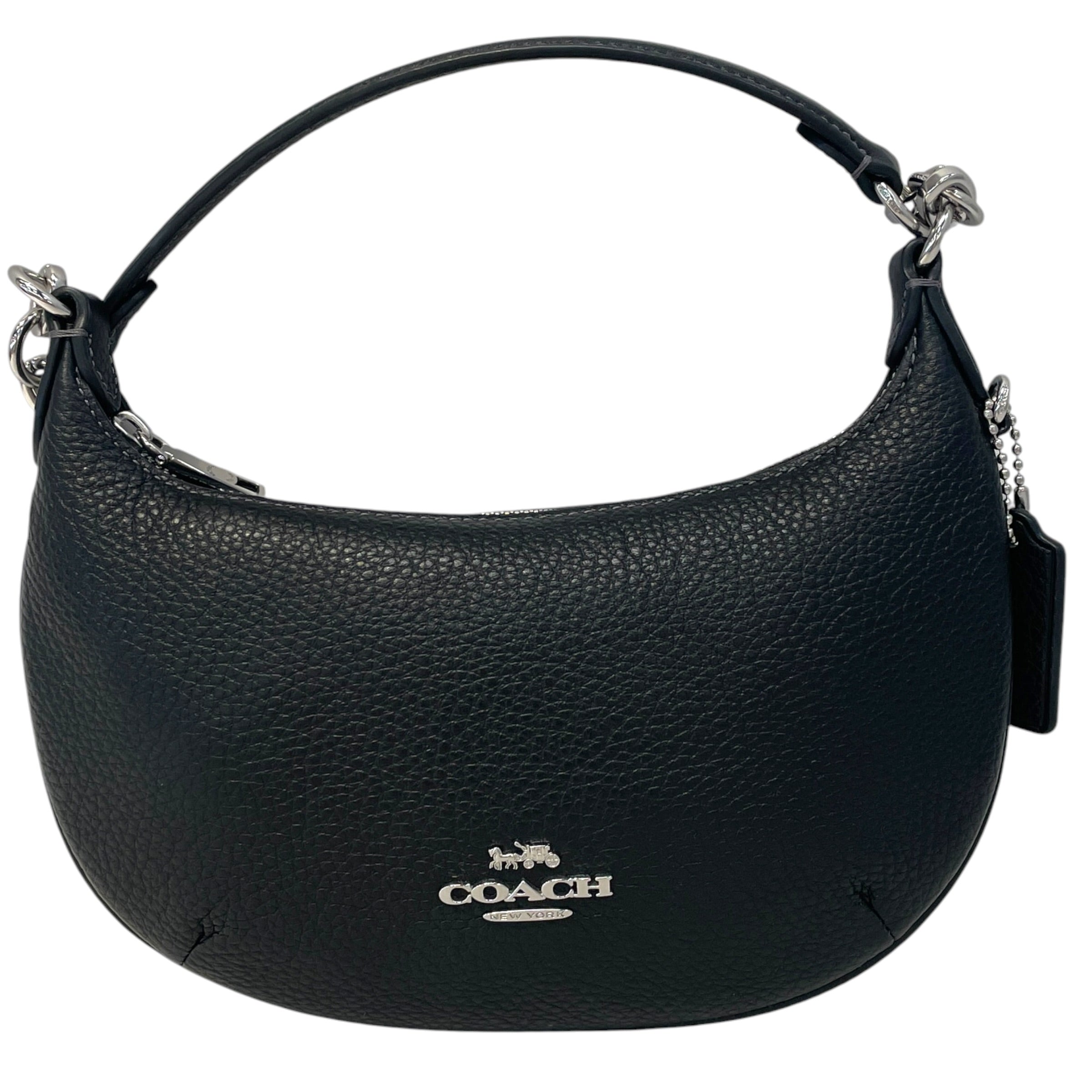COACH/Hand Bag/Leather/BLK/mini payton view 1