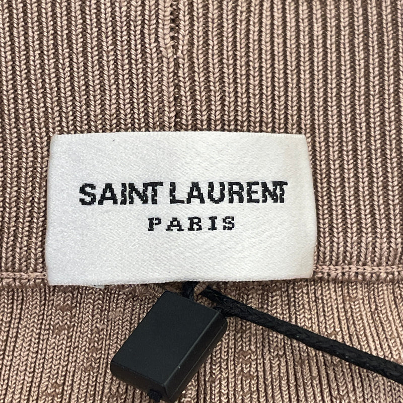 SAINT LAURENT/Shorts/XS/BEG/BIKER SHORTS