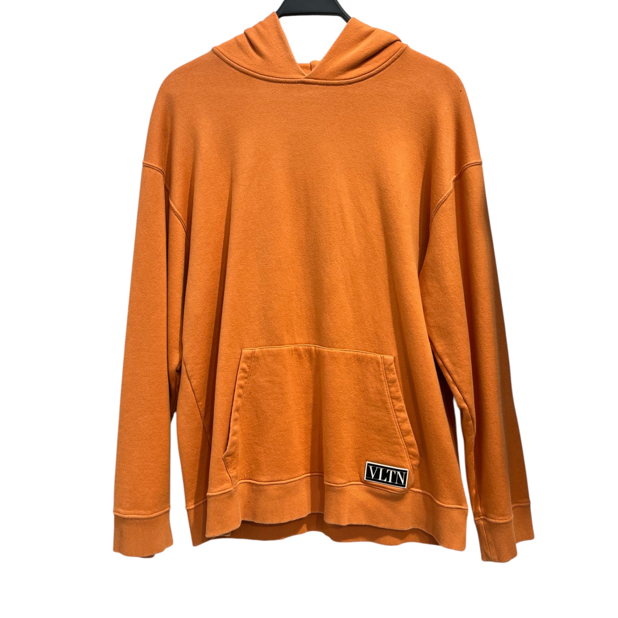 VALENTINO/Hoodie/L/Cotton/ORN/VLTN RUBBER POCKET LOGO view 1