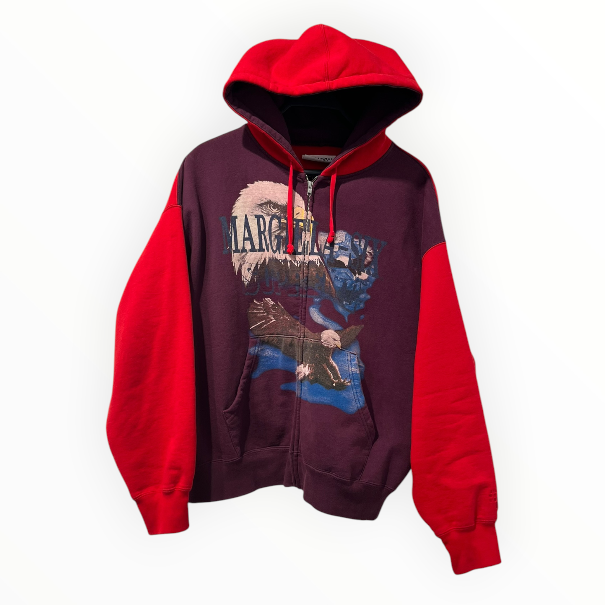 MM6/Supreme/Hoodie/S/Cotton/PPL/PRPL RED MM6 X SUPREME HOODIE view 1