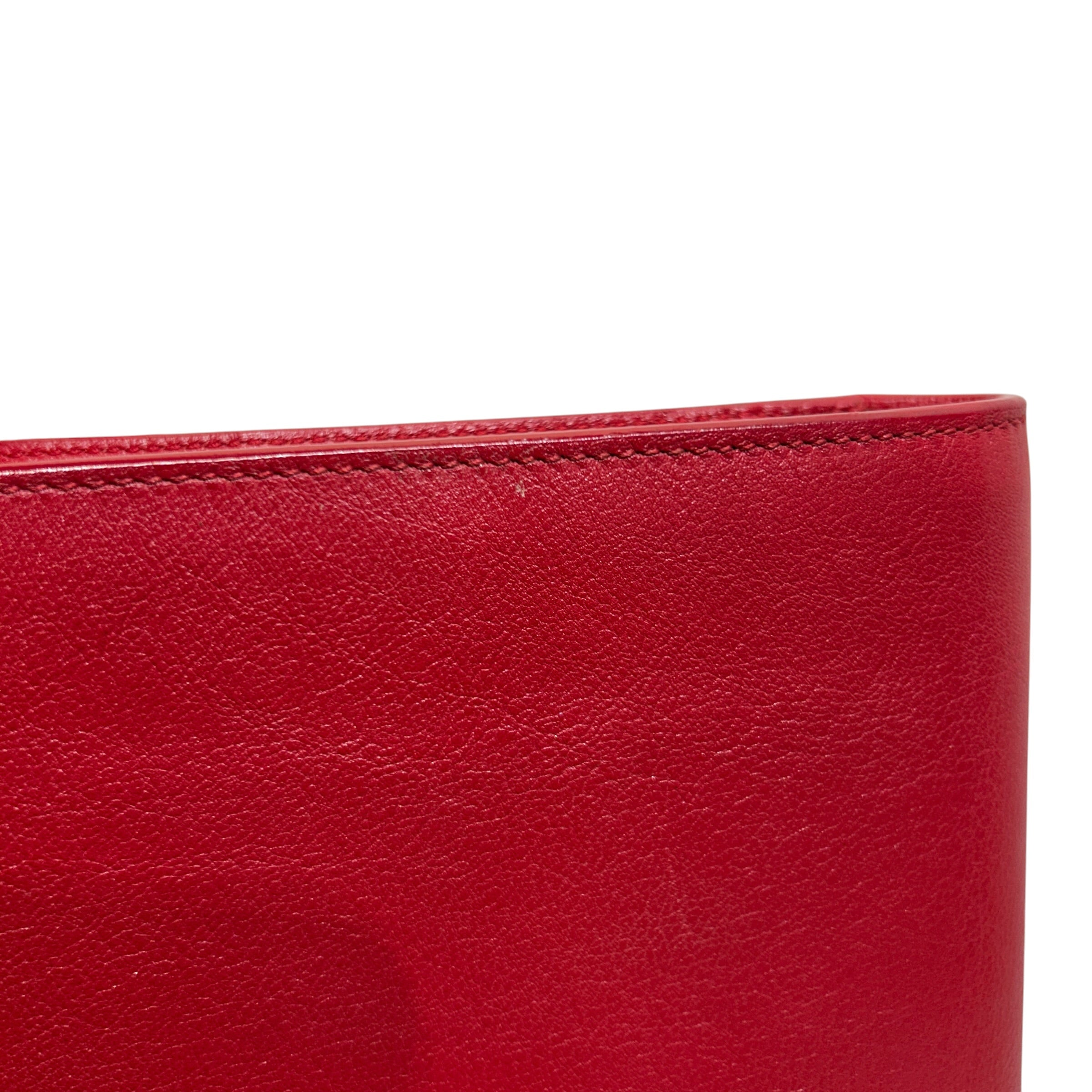YVES SAINT LAURENT/Fanny Pack/Leather/RED/Belle De Jour Clutch view 5