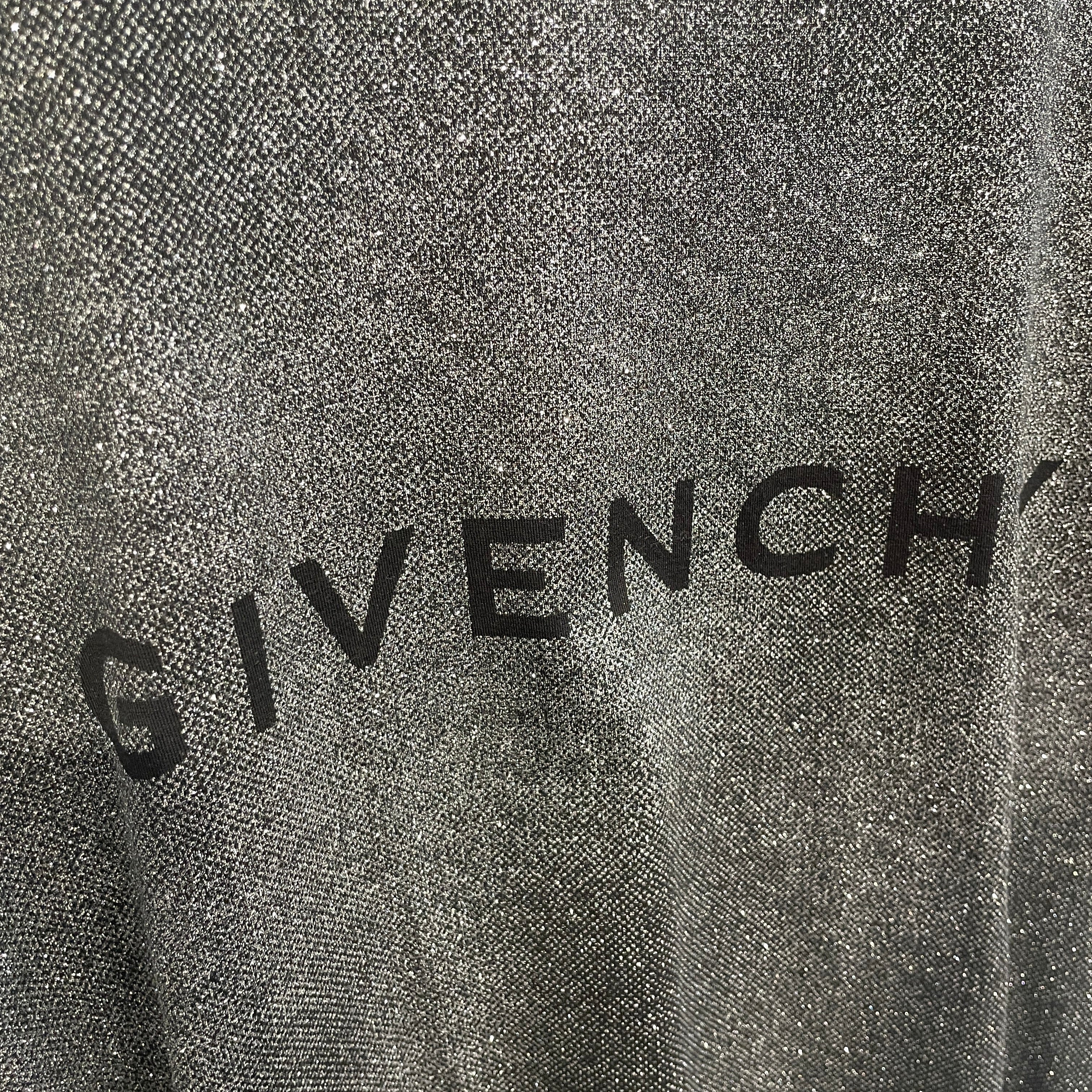 GIVENCHY/T-Shirt/S/Cotton/BLK/GLITTERY view 5