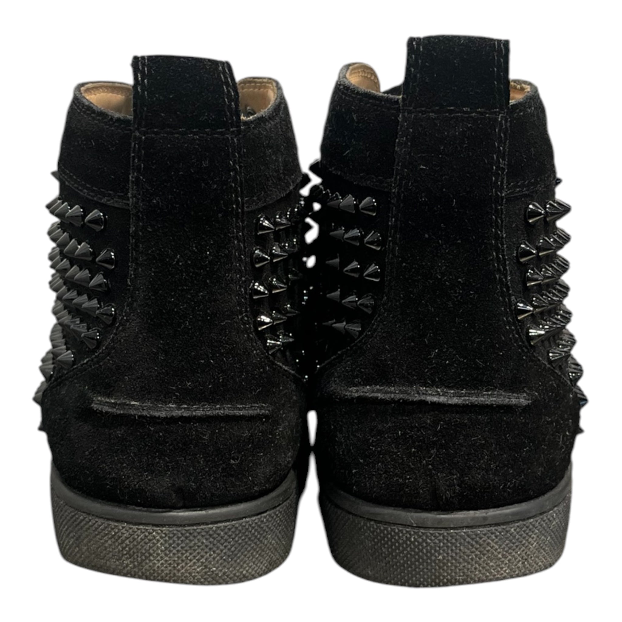 Christian Louboutin/Hi-Sneakers/BLK/spike view 5