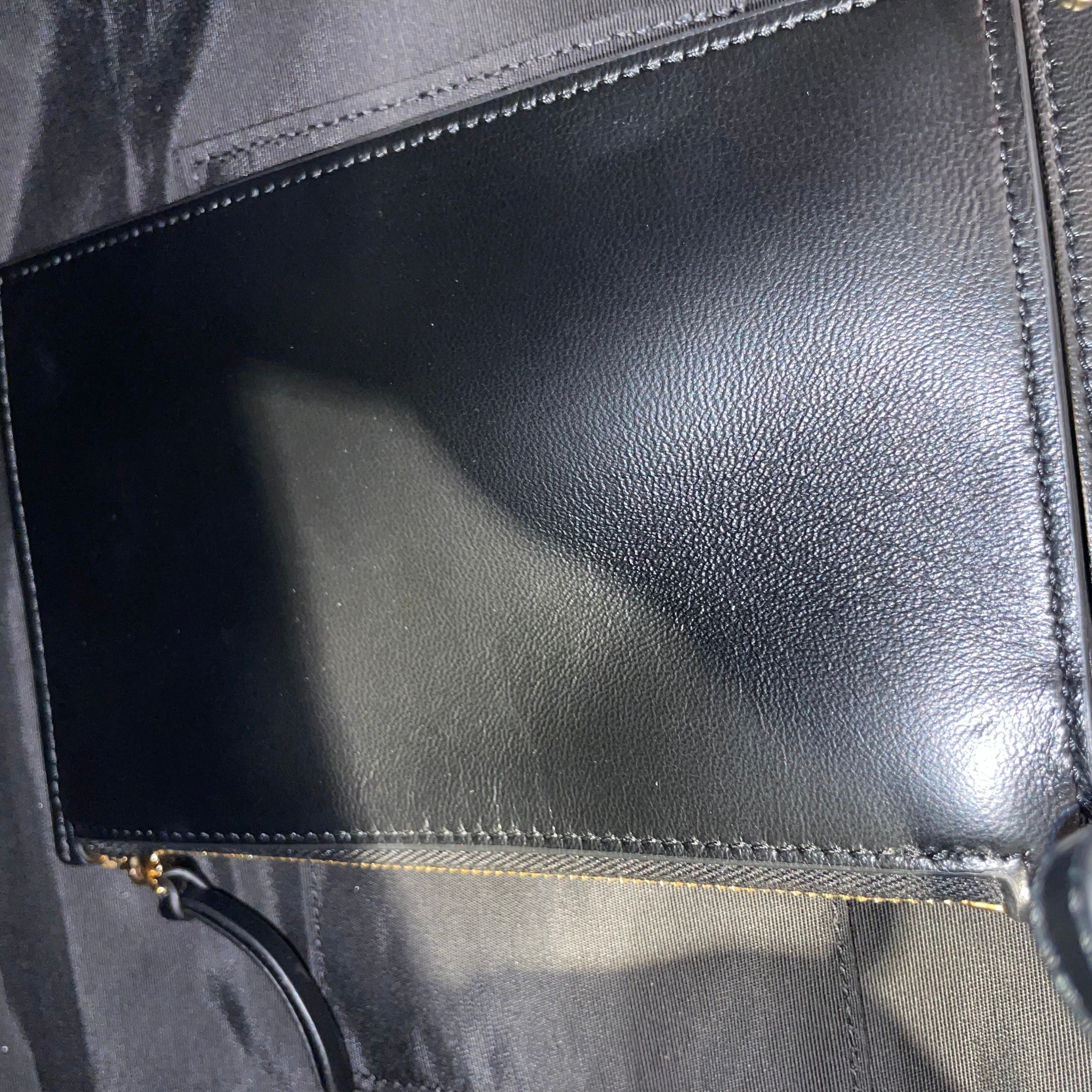 GIANNI VERSACE/Tote Bag/Leather/BLK/versace medusa quilted bag view 6