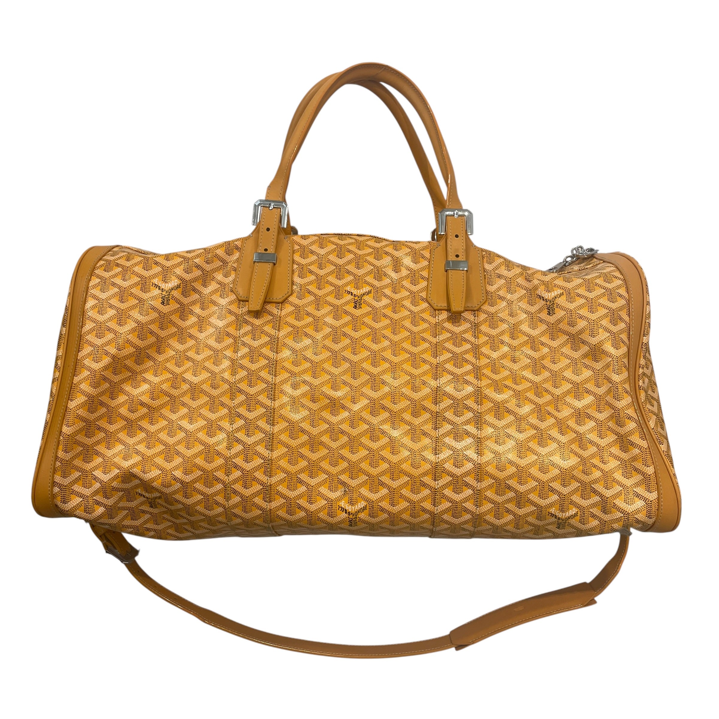 GOYARD/Luggage/Monogram/Leather/YEL/` view 2