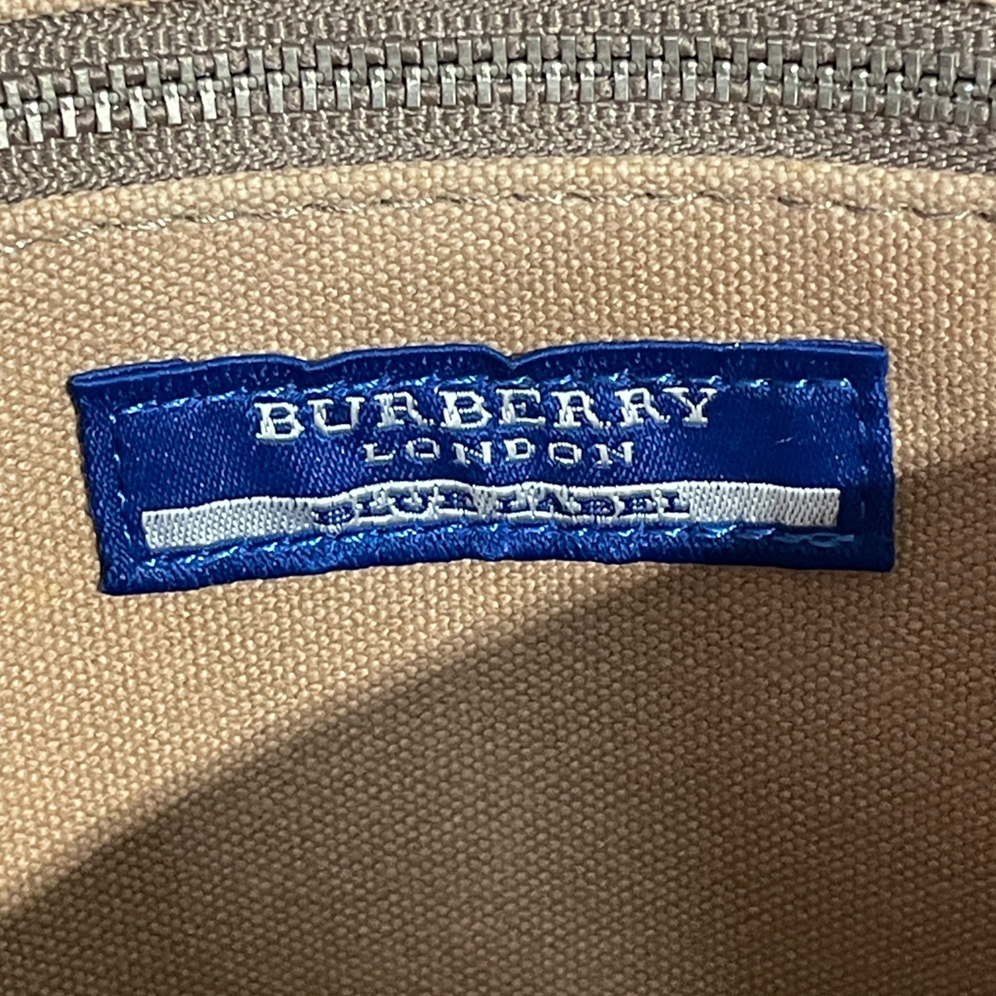 BURBERRY BLUE LABEL/Hand Bag/Plaid/BEG/GQ67RVW view 5