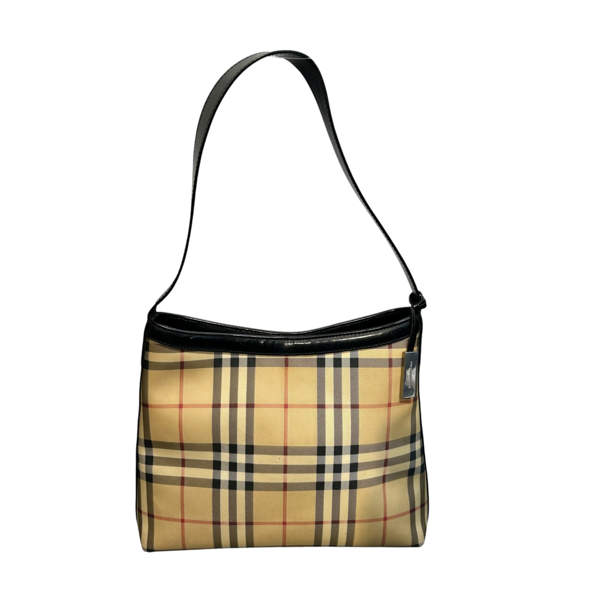 BURBERRY/Hand Bag/Tartan/BEG/ view 1