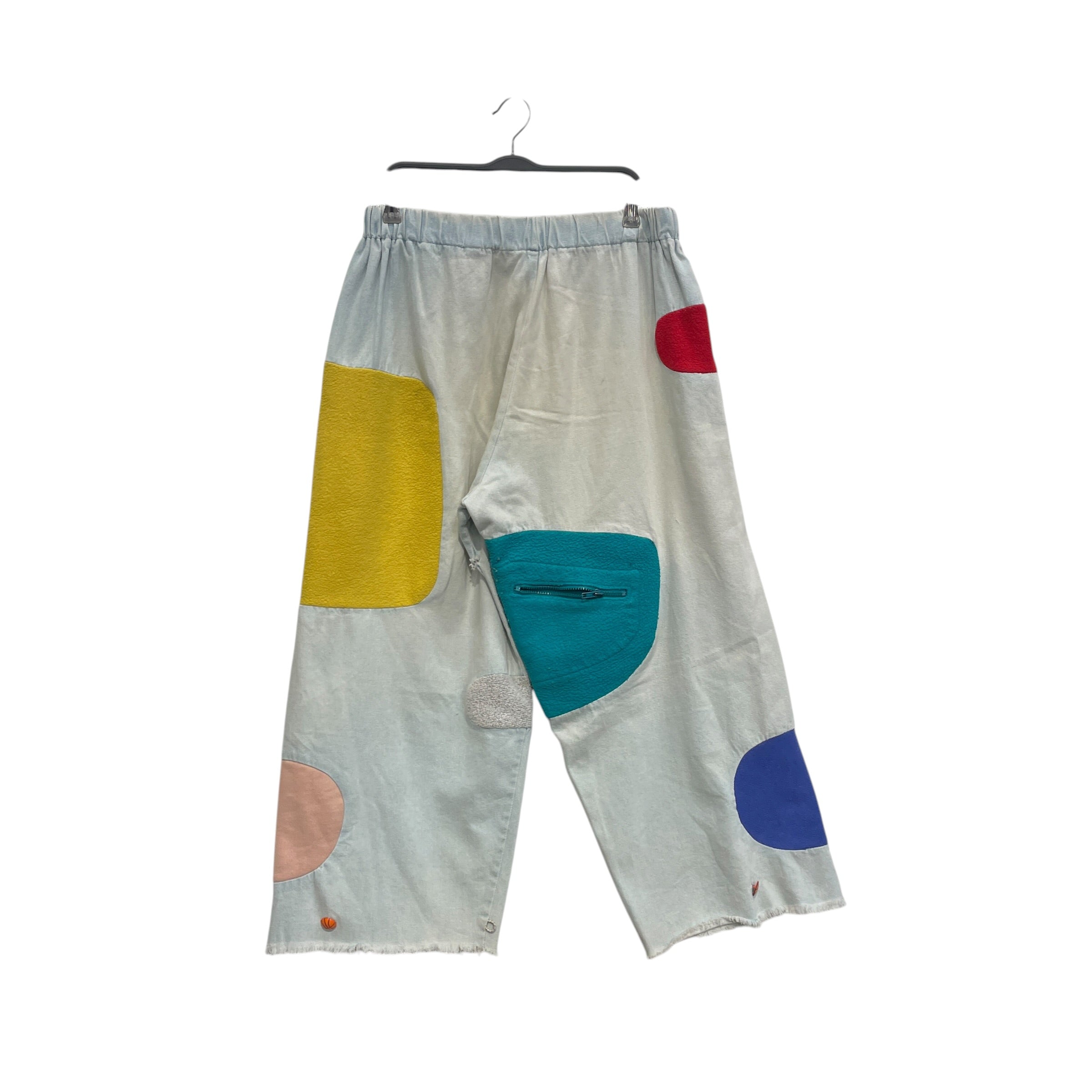 DEATON CHRIS ANTHONY/Straight Pants/Denim/BLU/COLORFUL SHAPES/1 OF 1 view 2