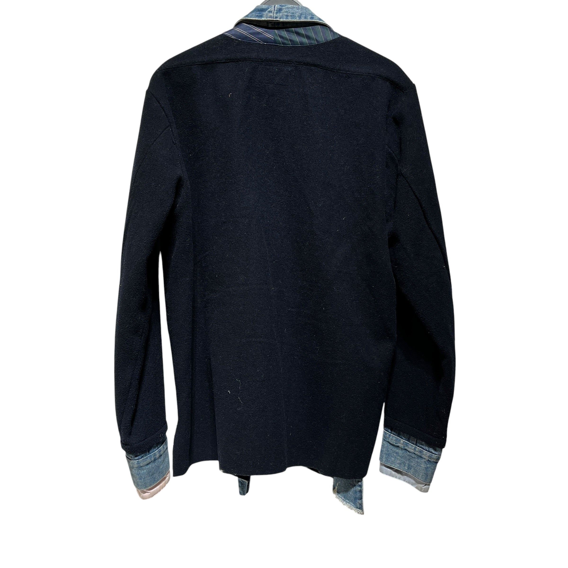 GREG LAUREN/Coat/4/Wool/NVY/Navy Prep Kimono view 3