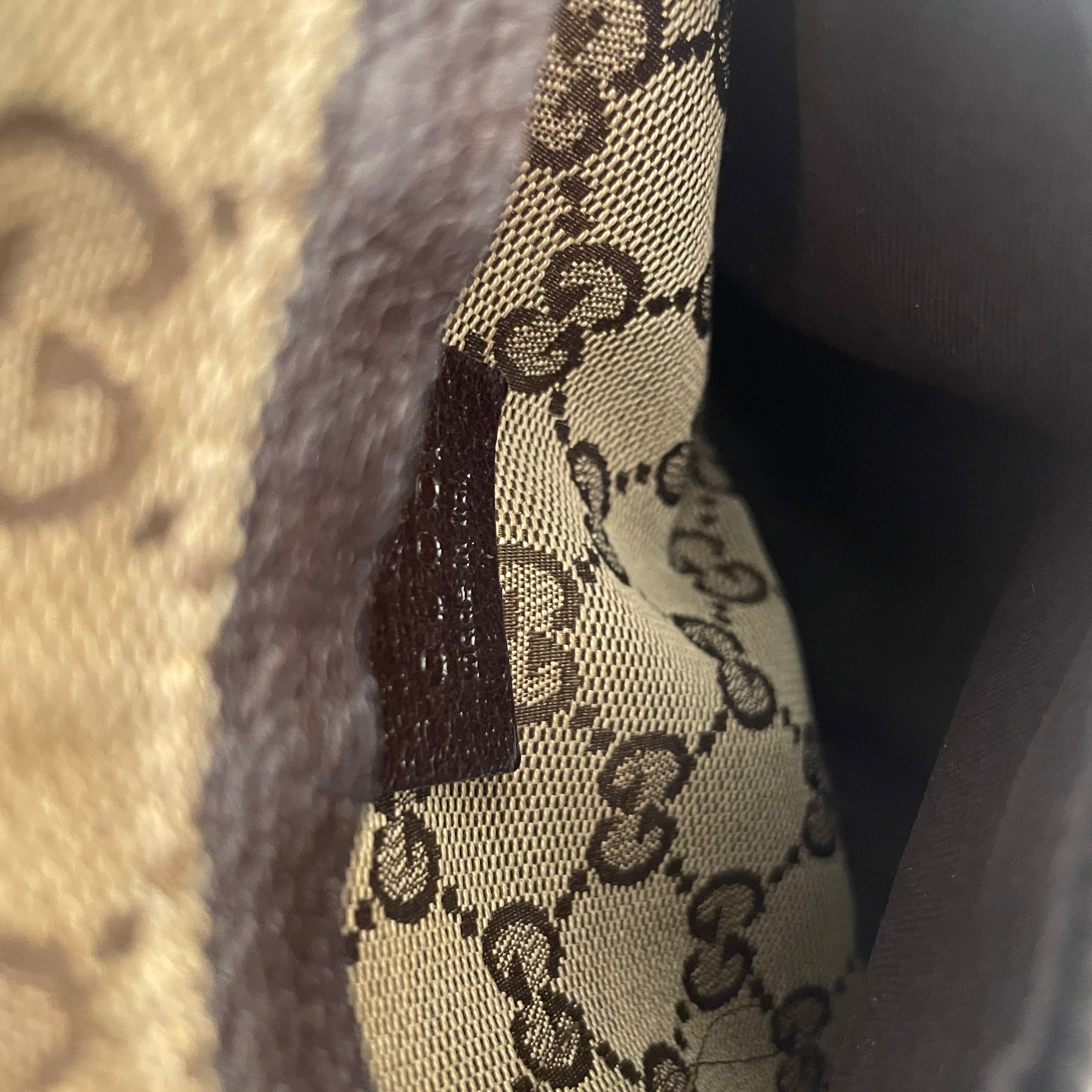 GUCCI/Fanny Pack/Cotton/CML/gg canvas belt view 4