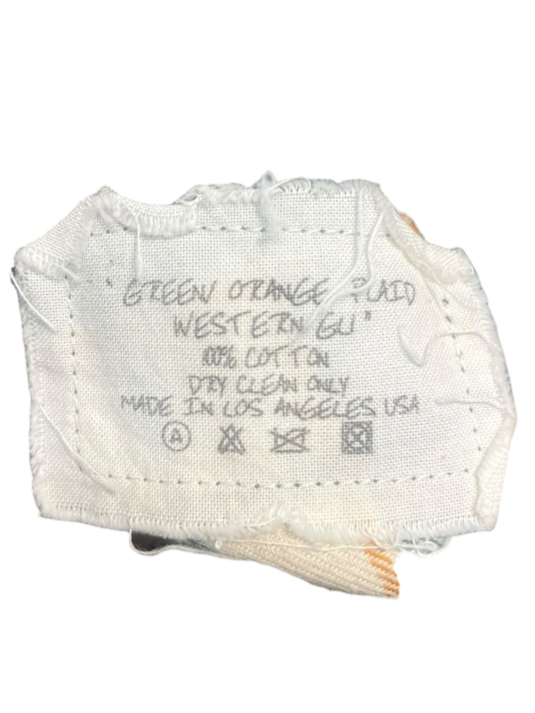 GREG LAUREN/Flannel Shirt/2/Cotton/MLT/Plaid/KIMONO STYLE view 3