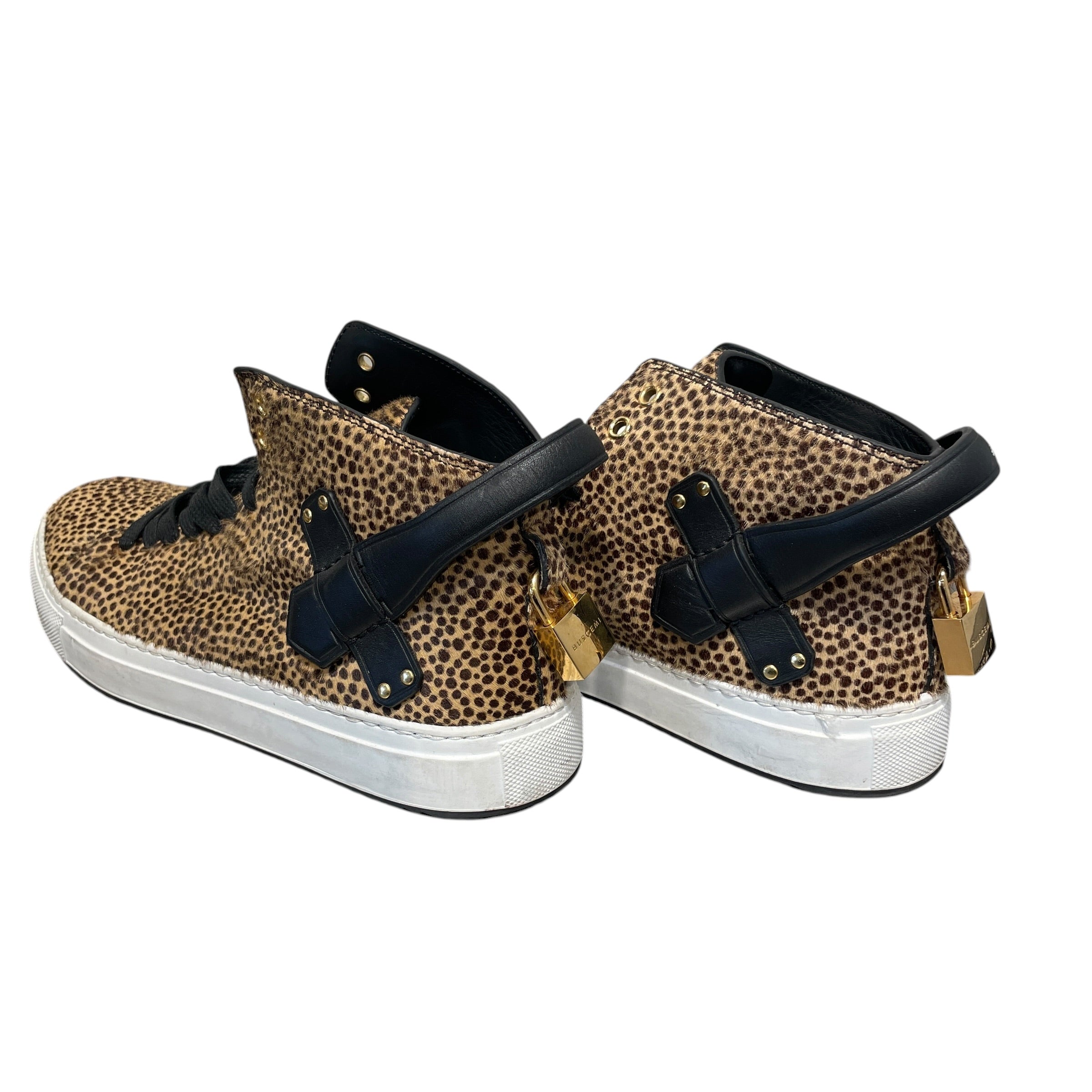 BUSCEMI/Hi-Sneakers/EU 41/Animal Pattern/Fake Fur/CML/Ponyhair 100mm view 6