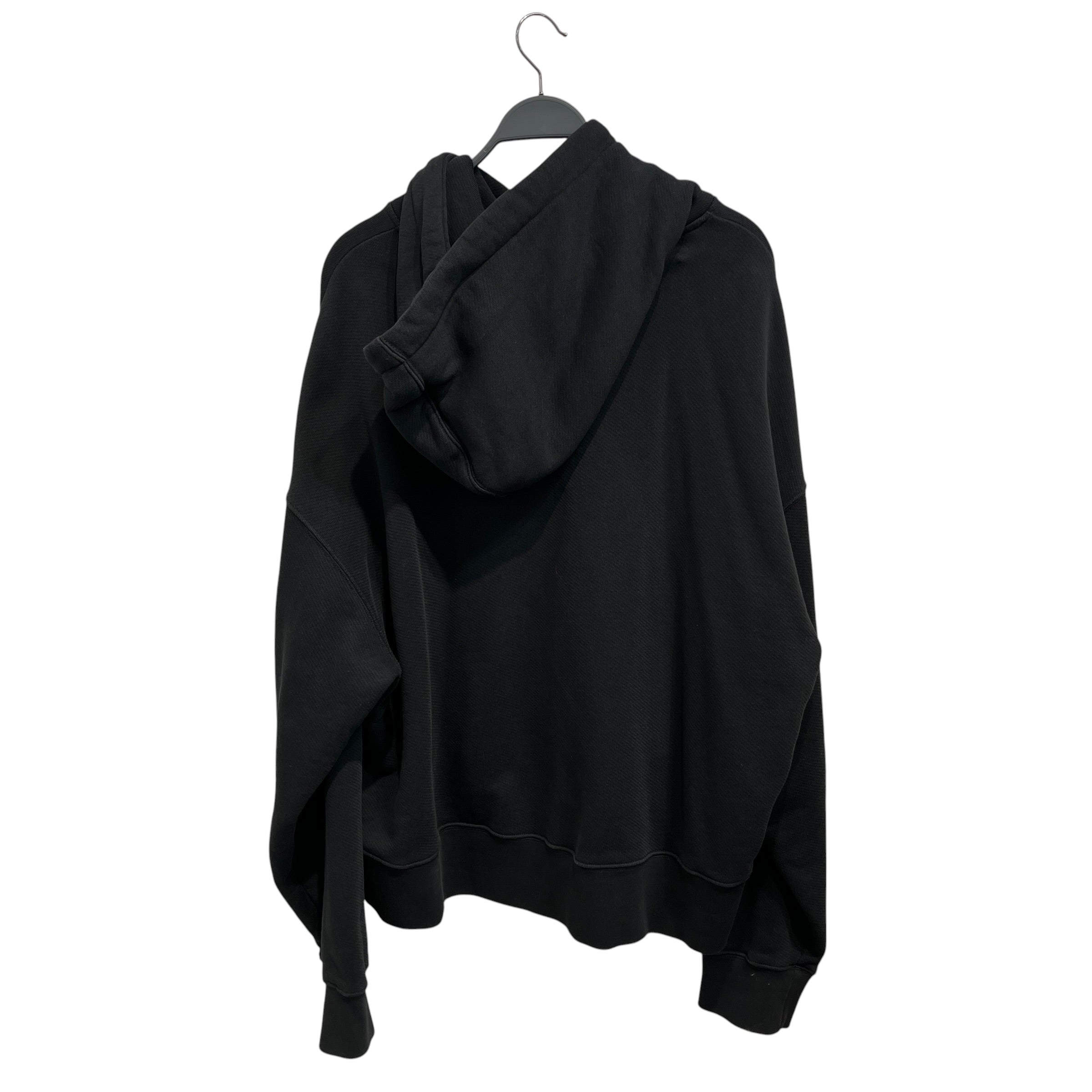 Palm Angels/Hoodie/L/Graphic/Cotton/BLK/White Lettering Brand Name view 2