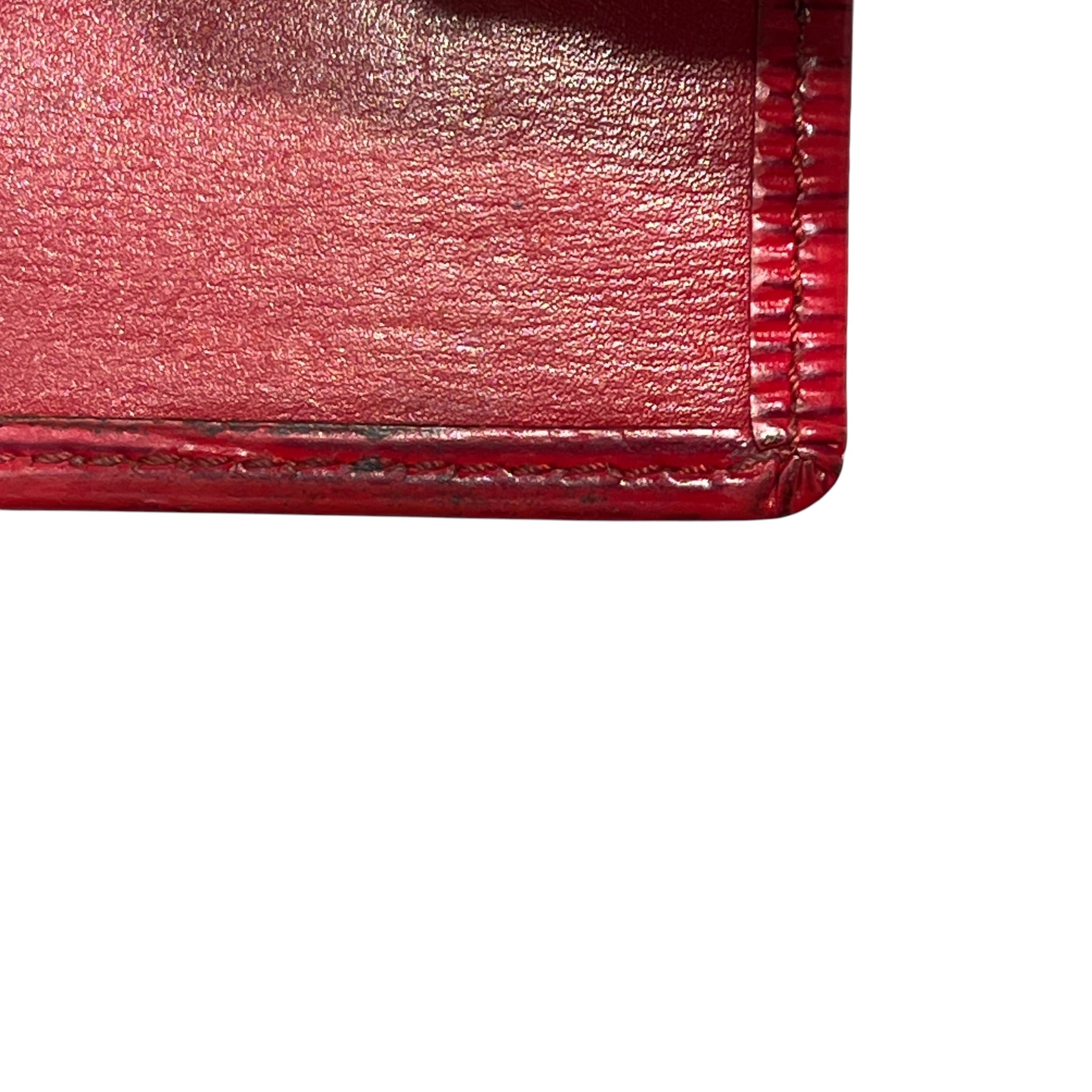 LOUIS VUITTON/Leather/RED/L's/RED EPI LEATHER KEY HOLDER view 14