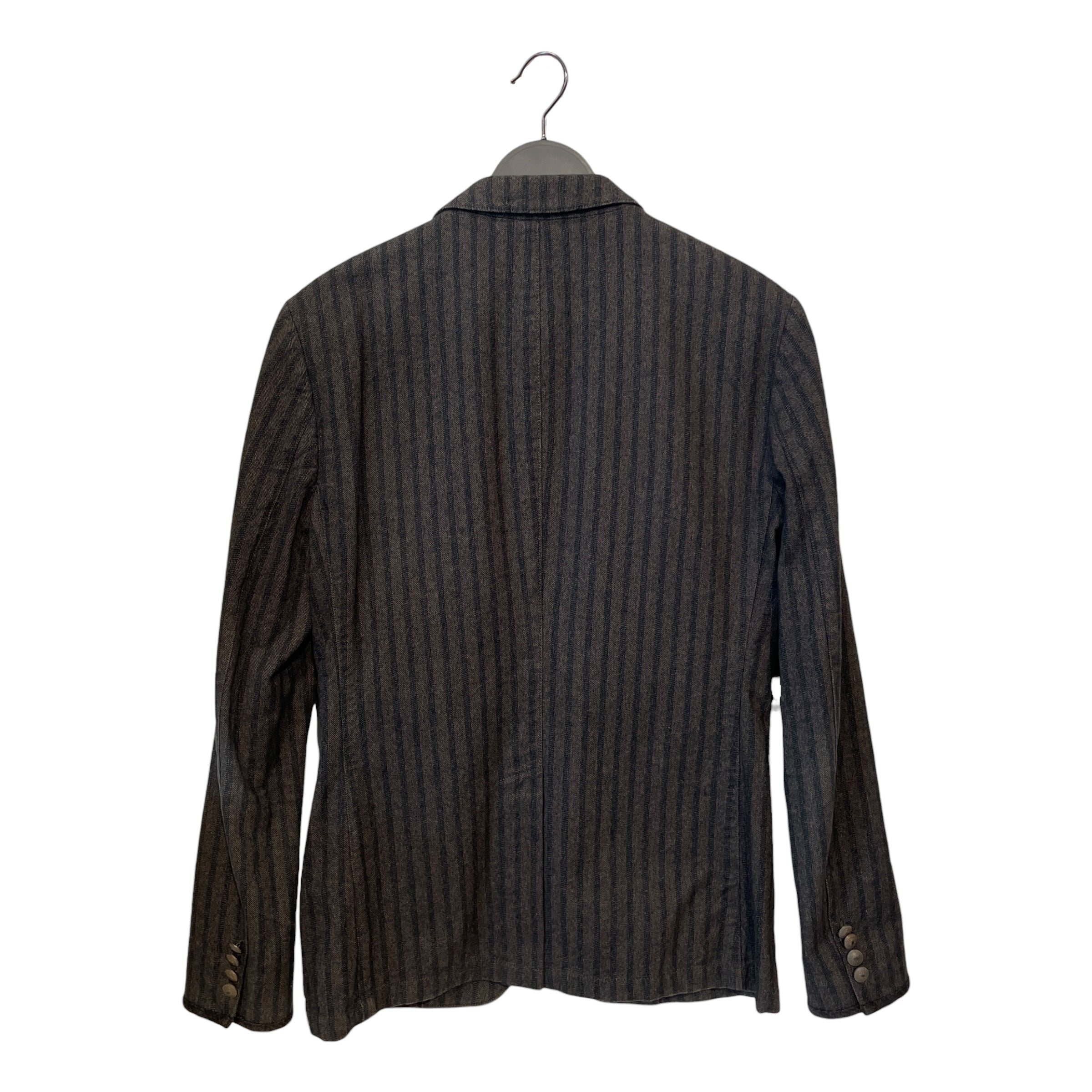 john varvatos/Tailored Jkt/36/Wool/GRY/Stripe/ANTIQUE BUTTONS view 2