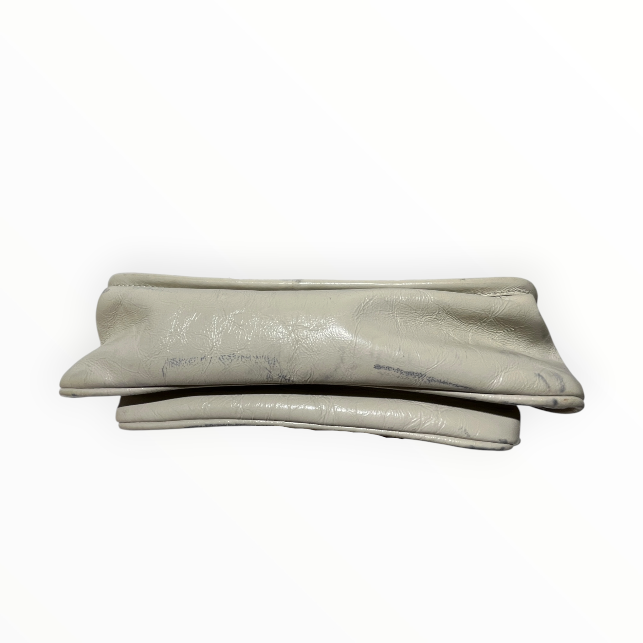 YVES SAINT LAURENT/Cross Body Bag/Angola/CRM/niki lambskin flap view 10