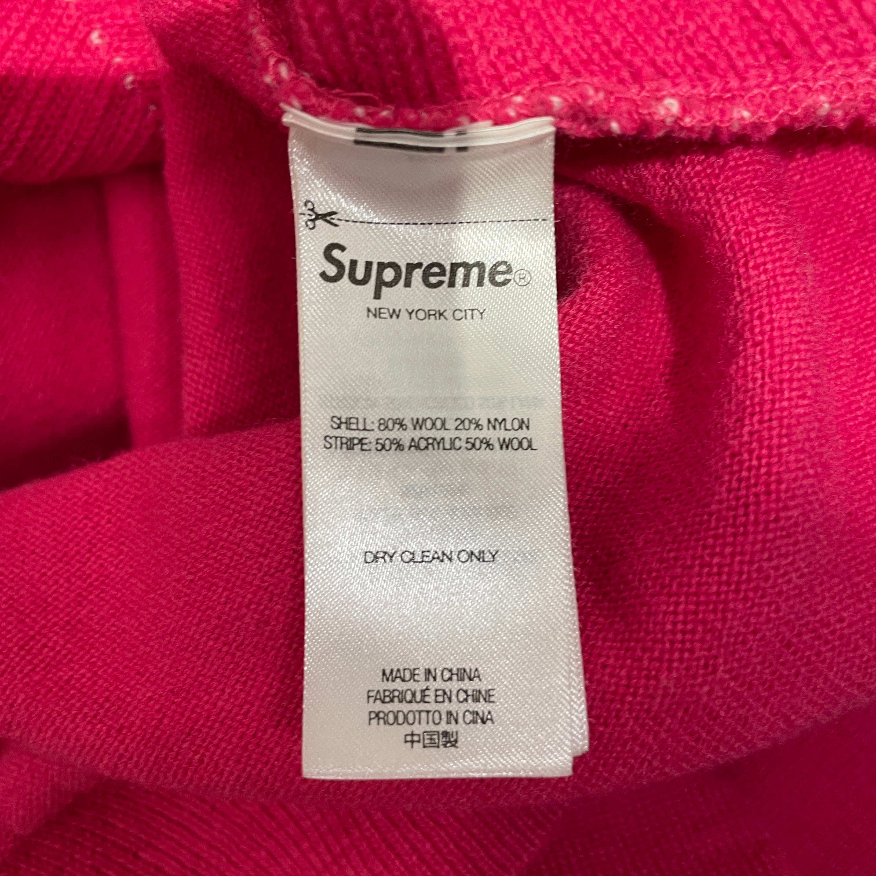 Supreme/Cardigan/M/Herringbone/Wool/PNK/ view 4
