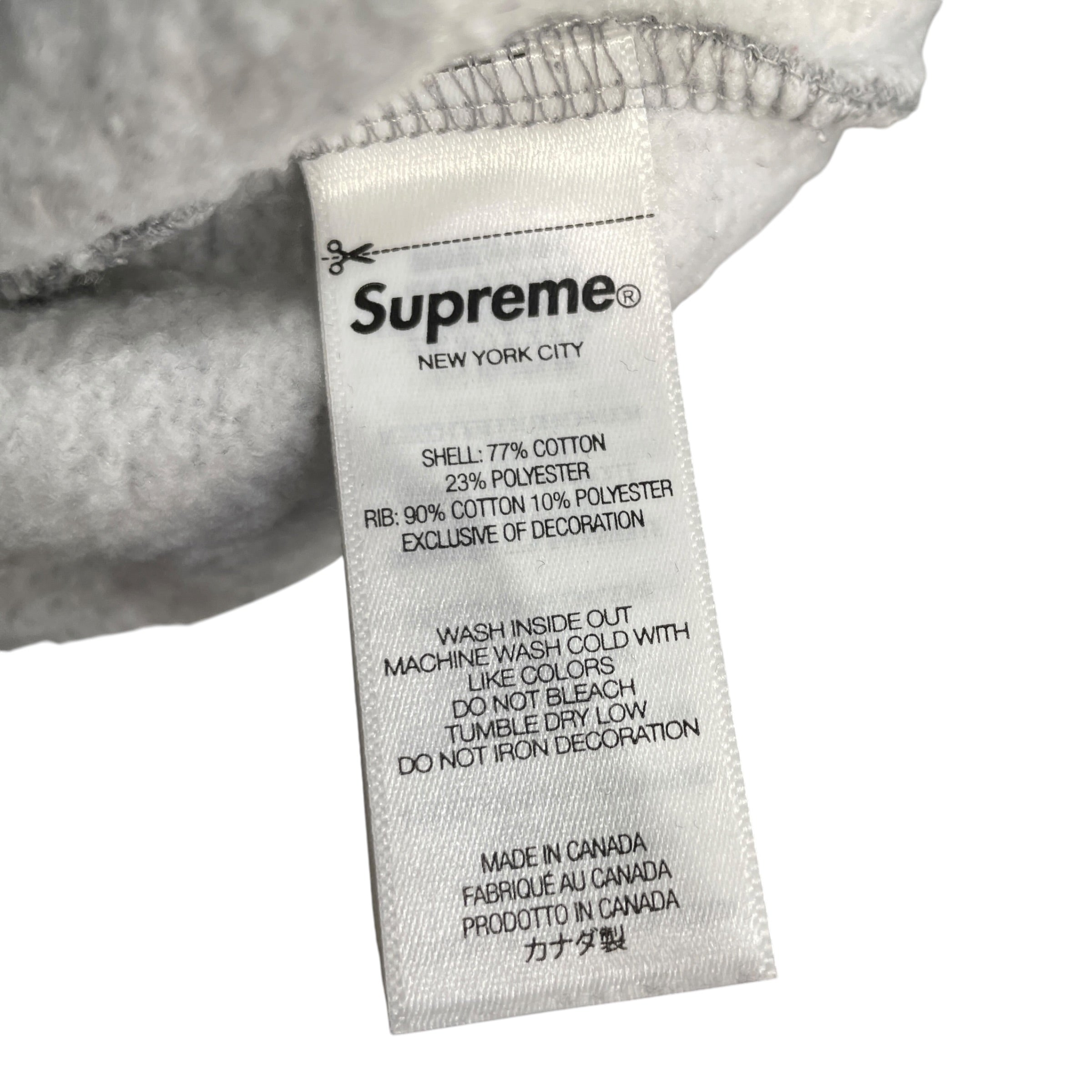 Supreme/Sweatshirt/L/Cotton/SLV/PLAID SUPREME LOGO 1994 view 4