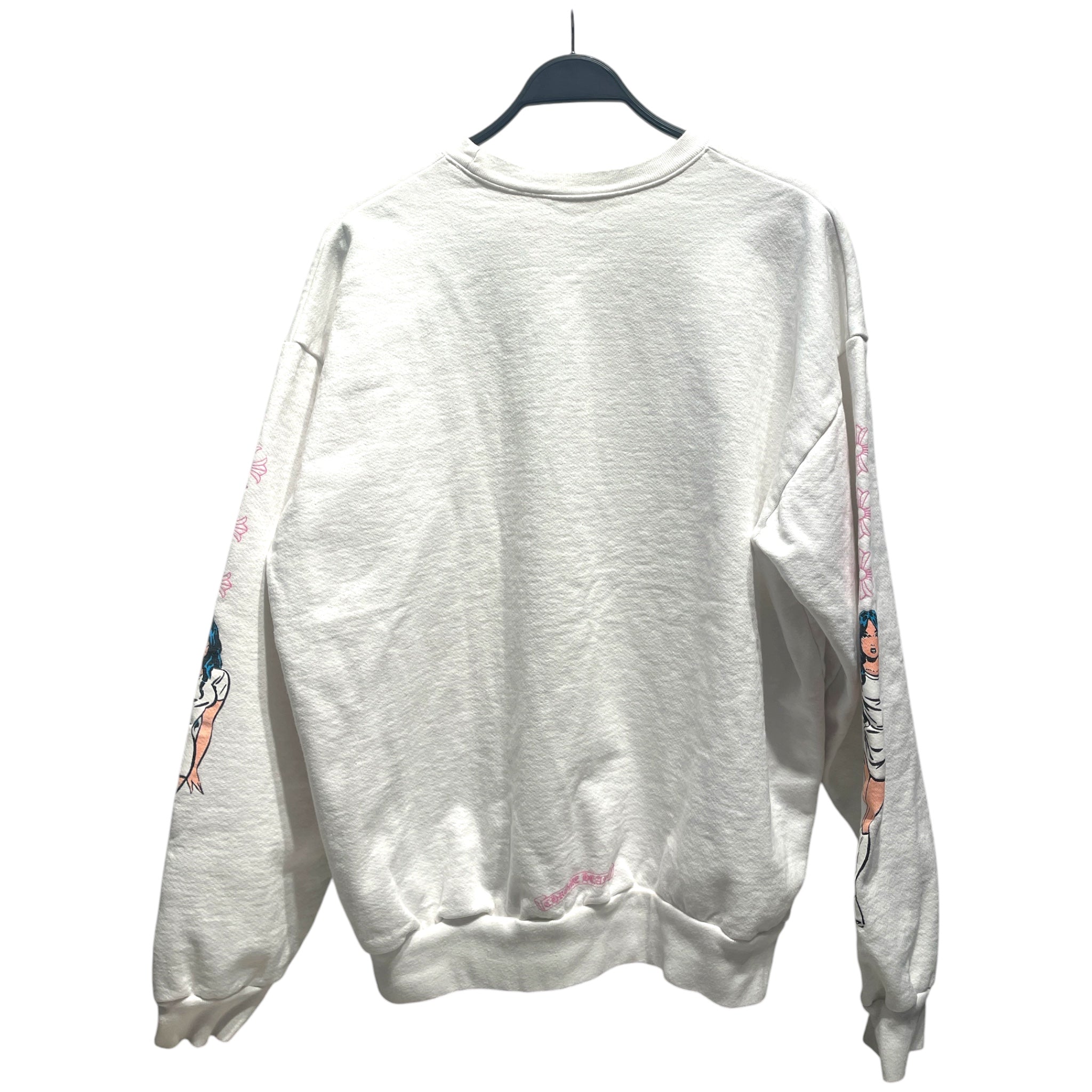 CHROME HEARTS/Heavy Sweater/XL/Cotton/WHT/SWEATSHIRT /PNK/ LOGO view 2