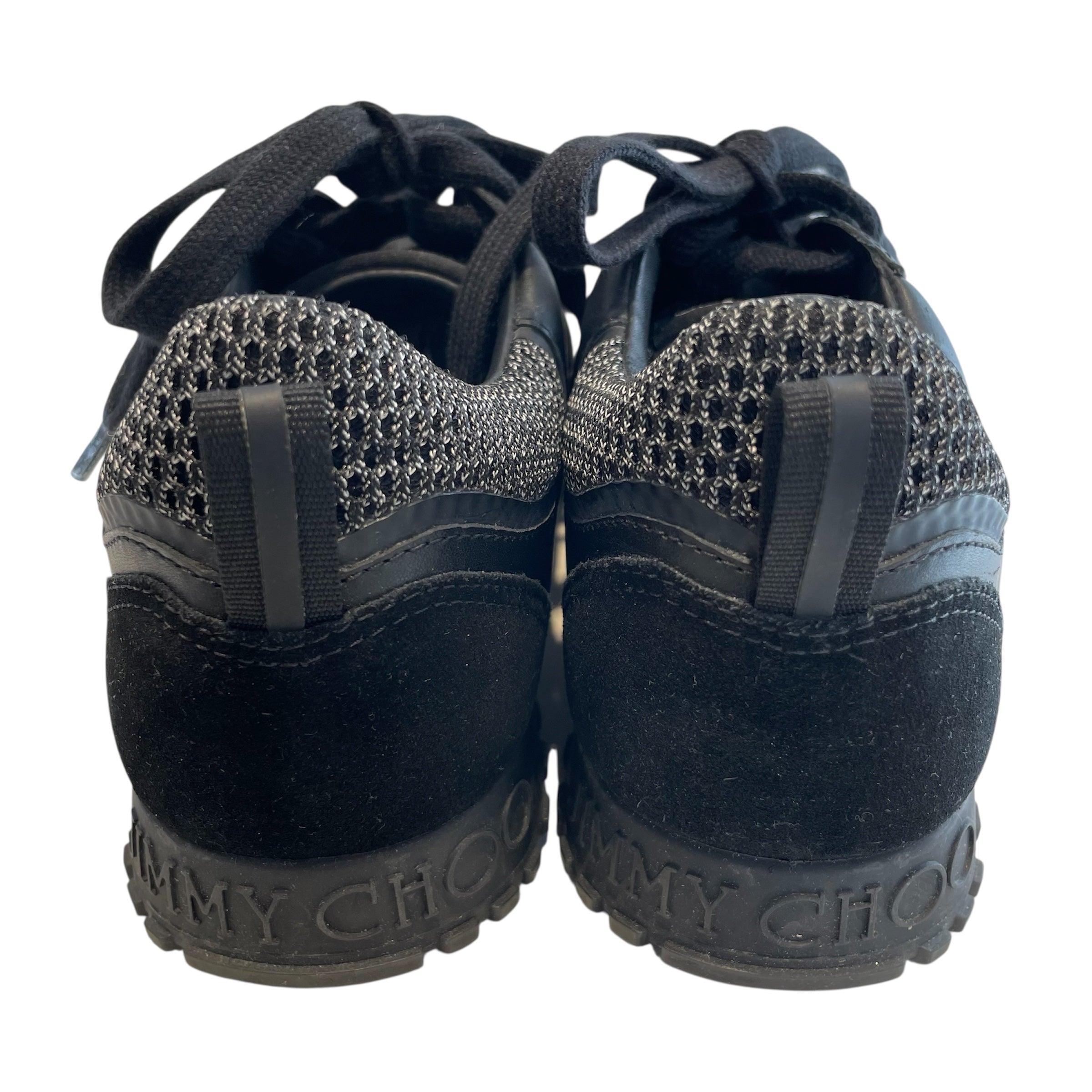 JIMMY CHOO/Low-Sneakers/EU 40/Leather/BLK/ view 5