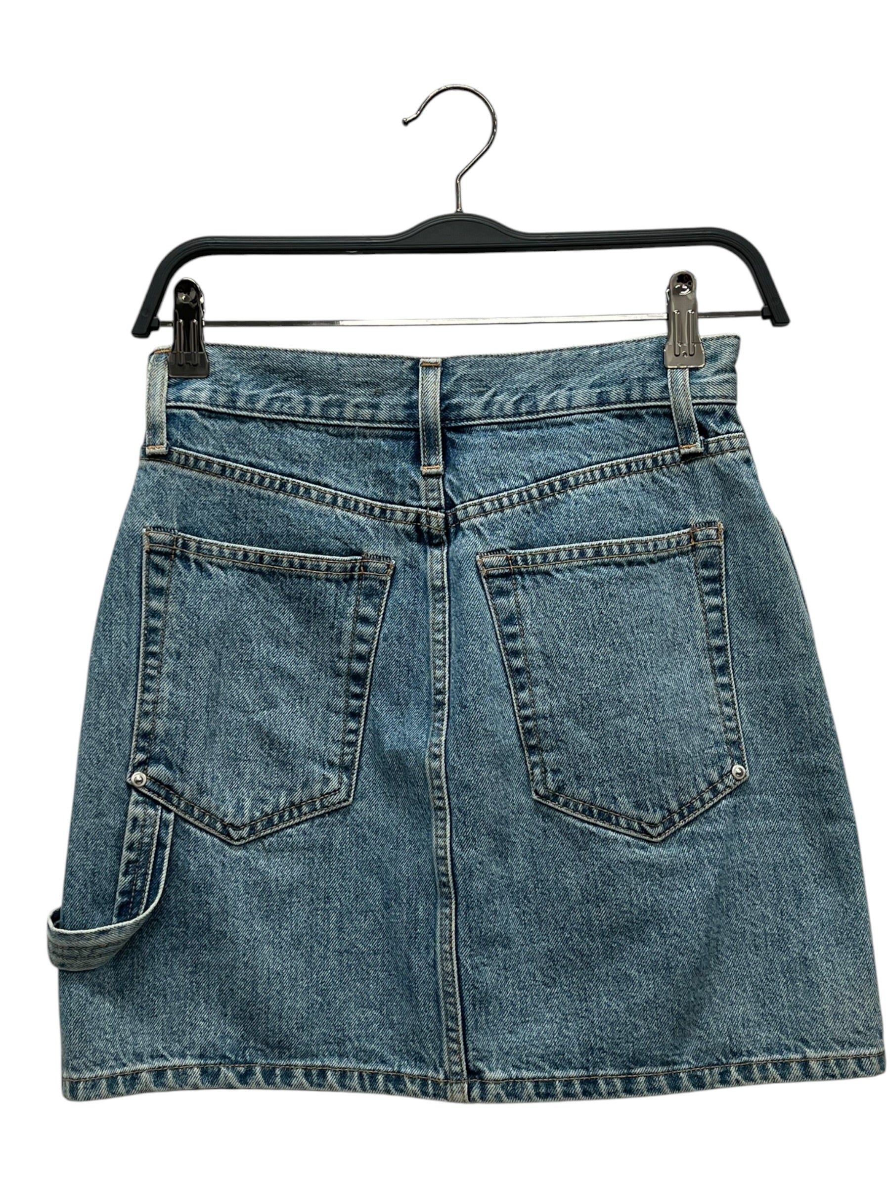 Helmut Lang/Skirt/24/Denim/IDG/Carpenter Skirt view 2