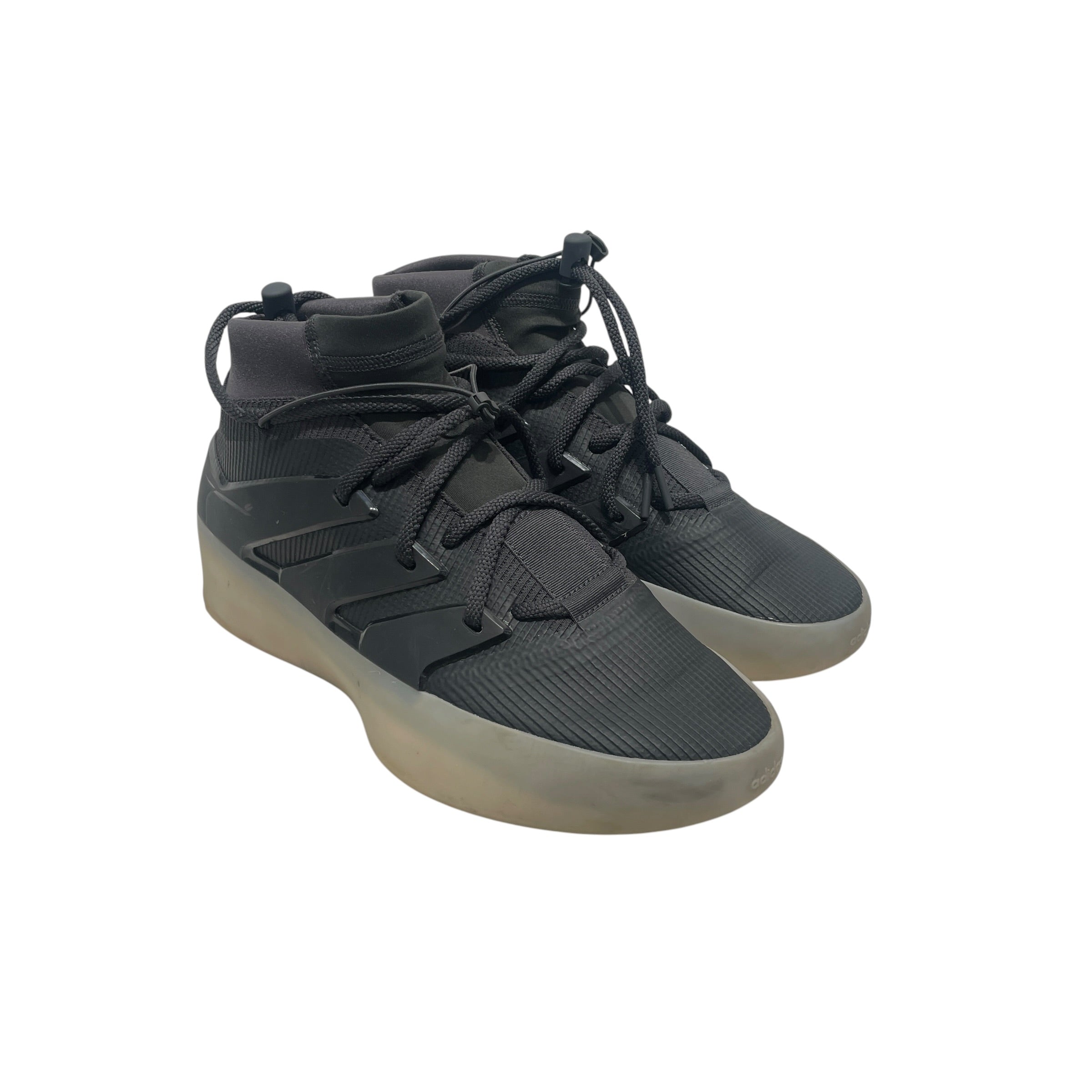 FEAR OF GOD/adidas/Hi-Sneakers/US 11.5/Acrylic/BLK/ view 1