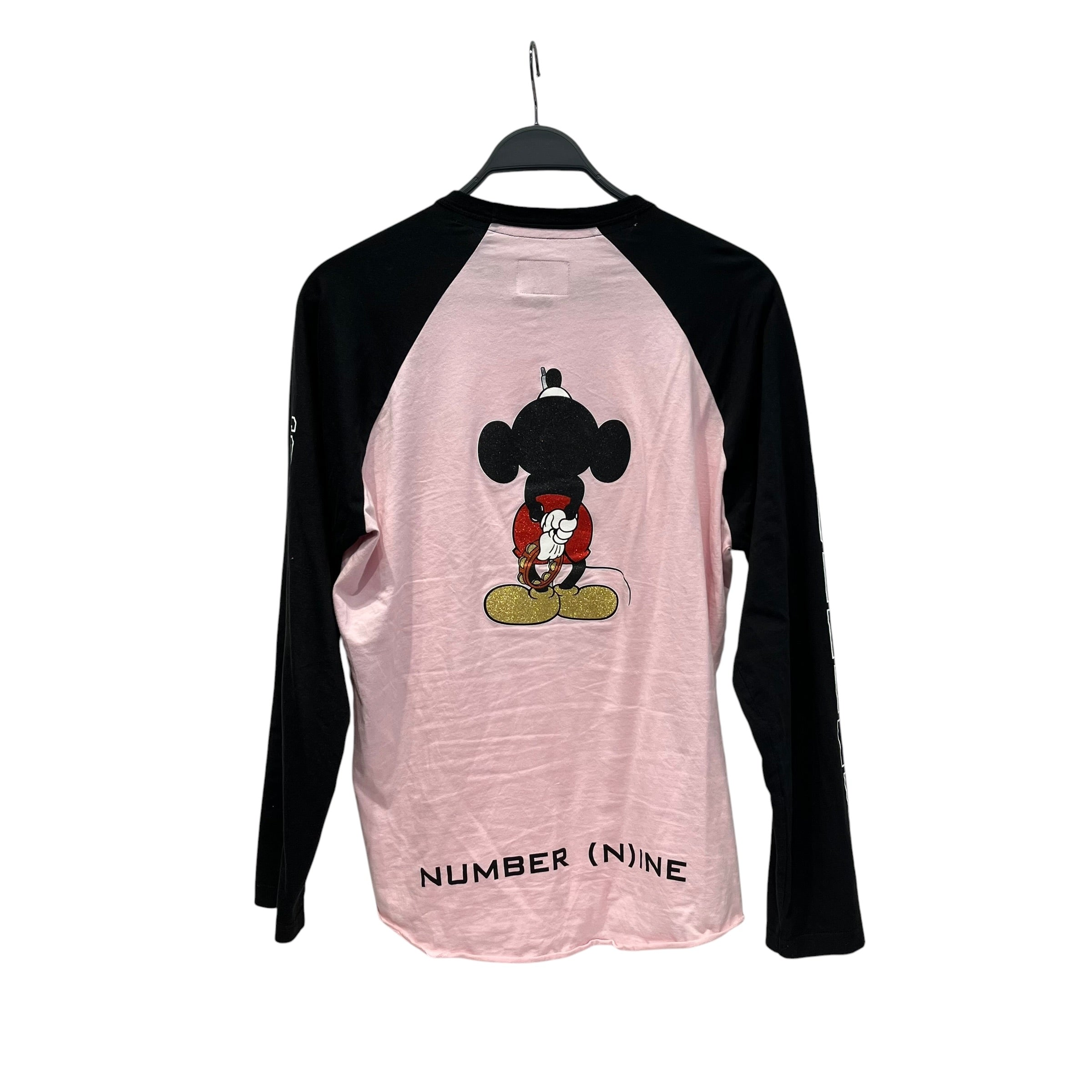 Supreme/NUMBER (N)INE/Disney/LS T-Shirt/S/Cotton/PNK/Graphic/ view 2