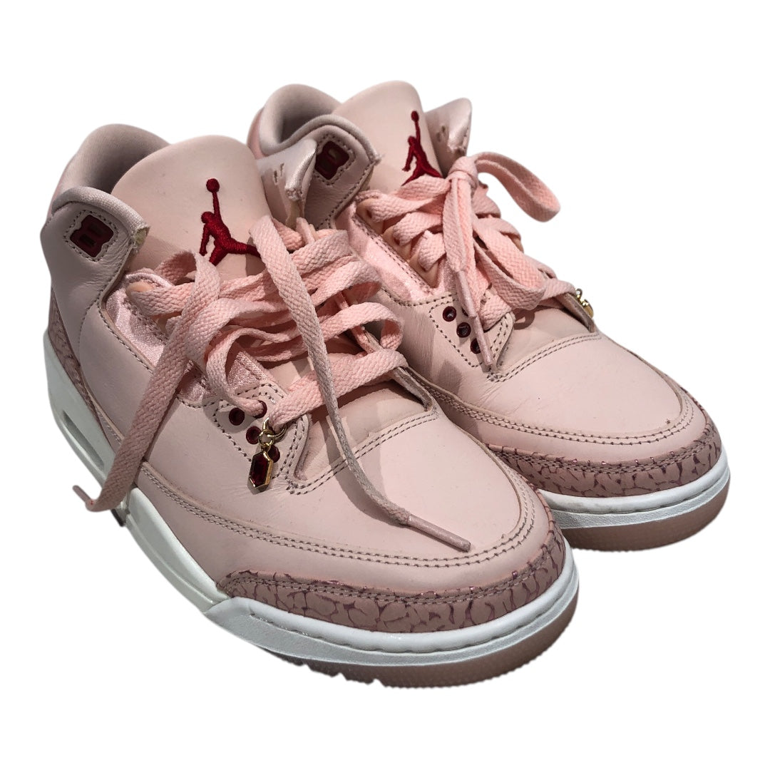 JORDAN BRAND/Hi-Sneakers/US 7.5/PNK/jordan 3 valentines day view 1