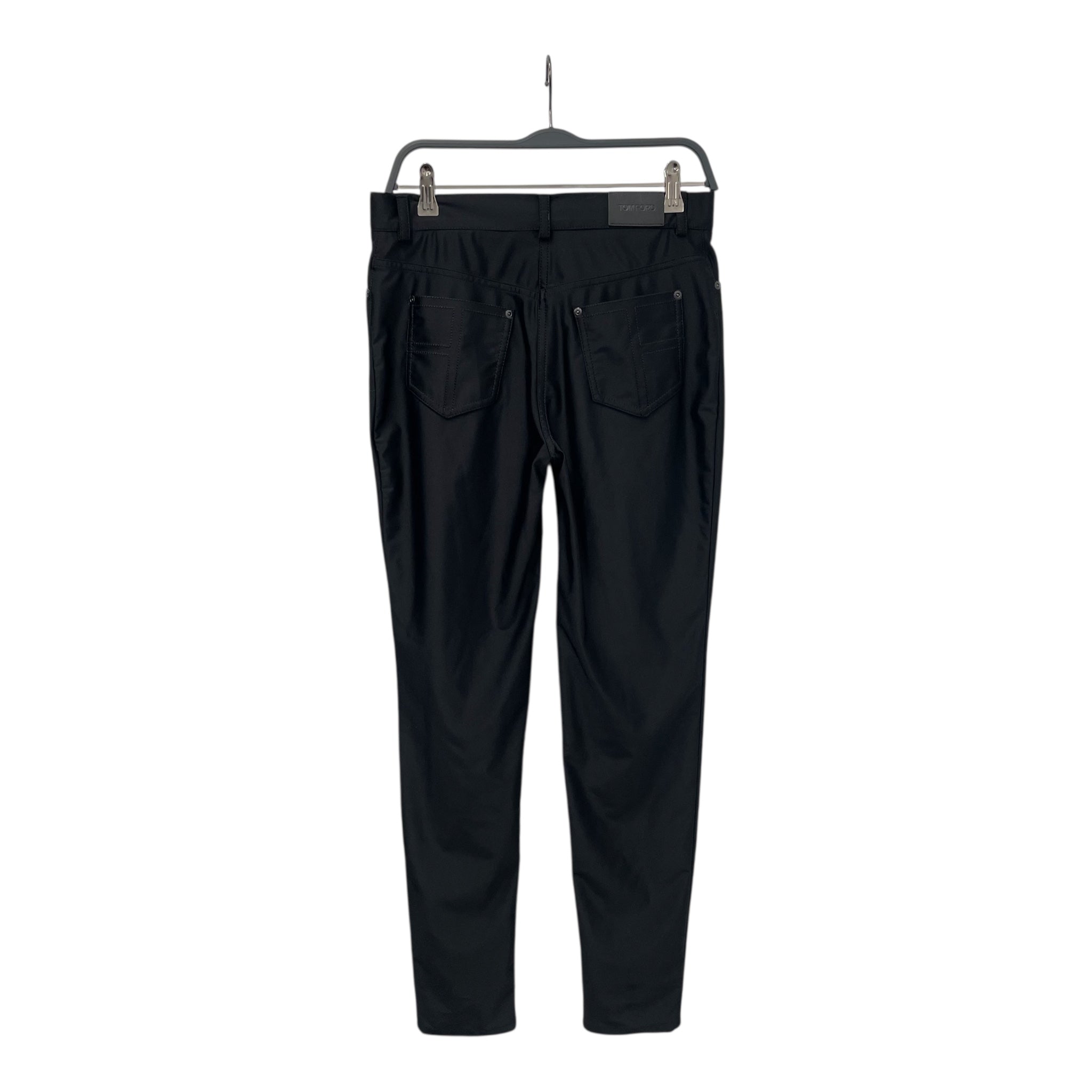 TOM FORD/Straight Pants/40/Polyester/BLK/TOM FORD BLACK DRESS PANTS view 2