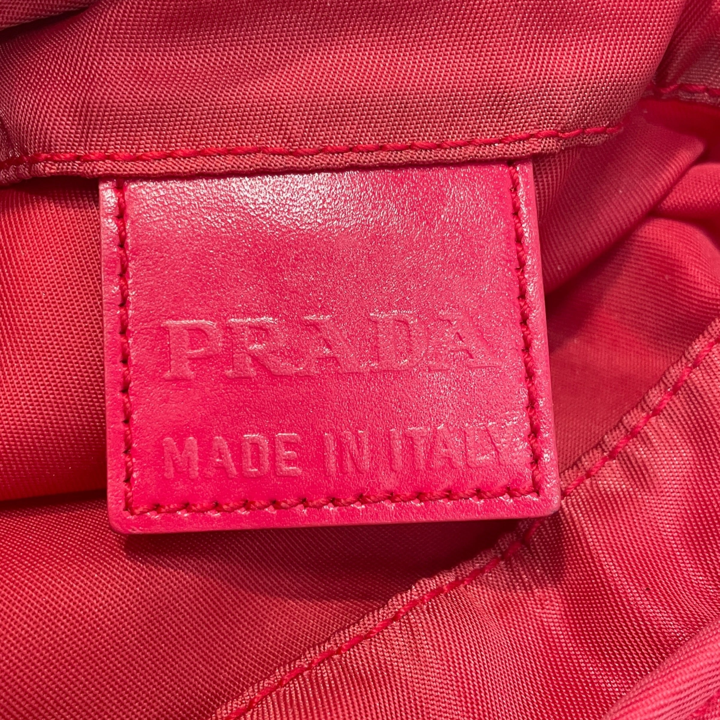 PRADA/Pouch/Nylon/PNK/Cosmetic Pouch view 5