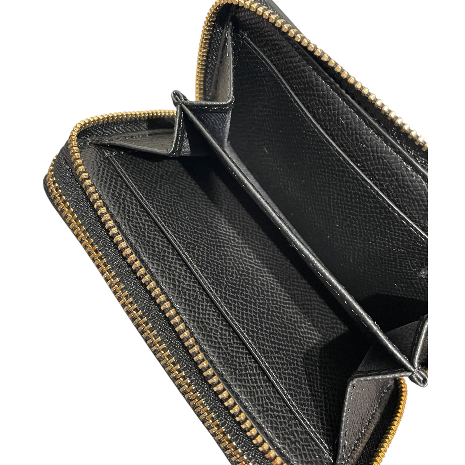 COACH/Coin Wallet/Leather/BLK/L's/ view 3