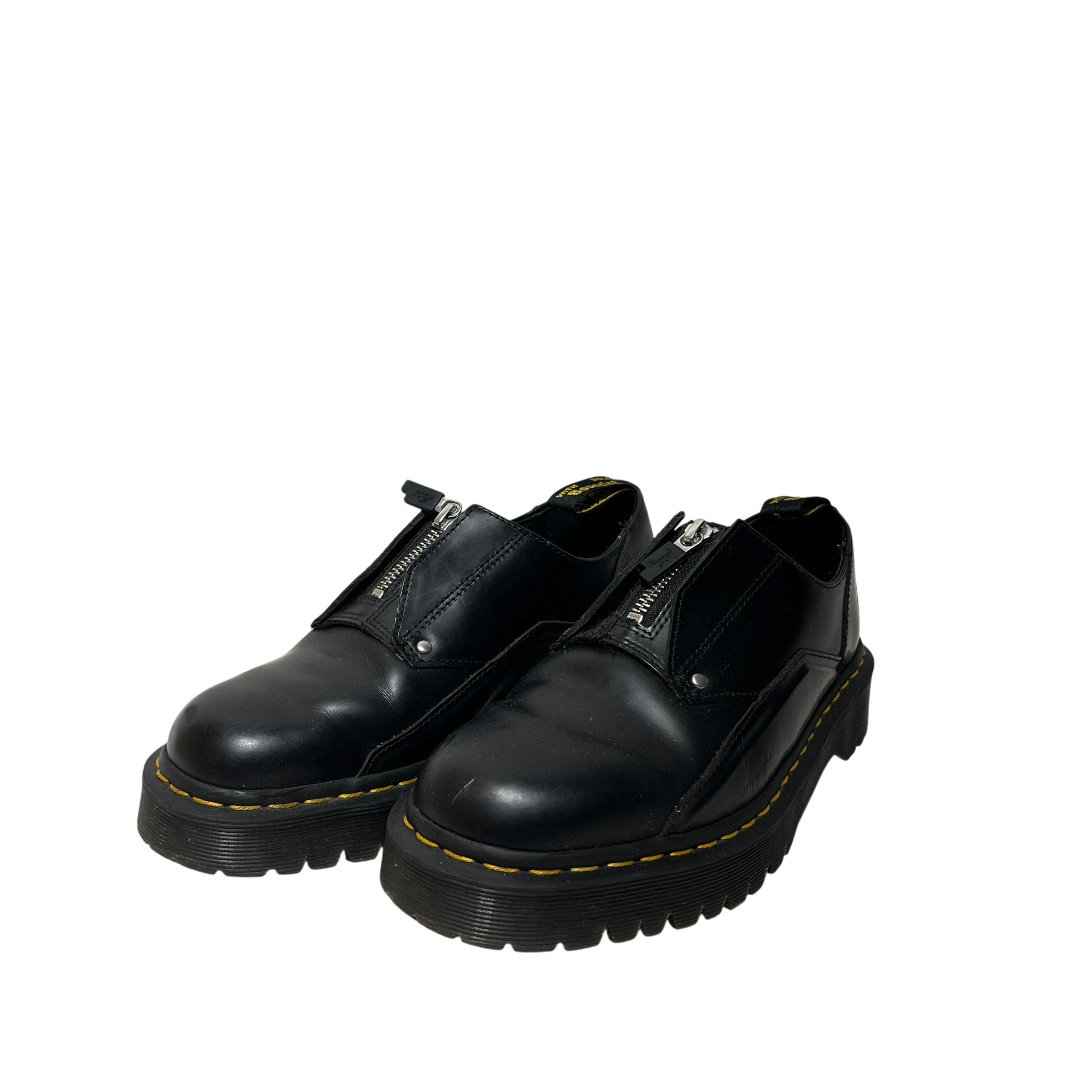 Dr.Martens/A-COLD-WALL/Loafers/US 8/Leather/BLK/zip view 1