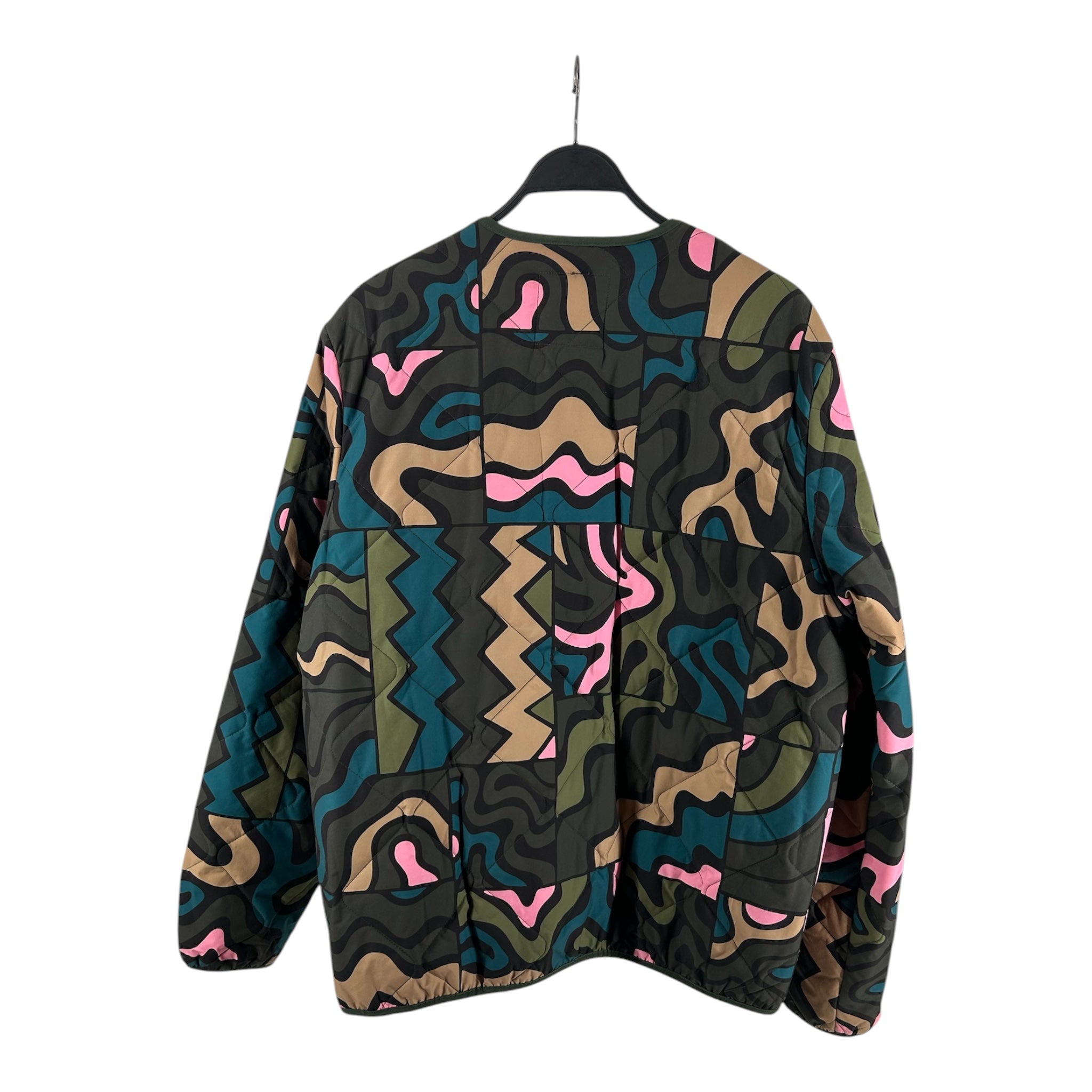 by Parra/Quilted Jkt/XXL/Polyester/MLT/gemstone pattern pink/grn/beig view 2