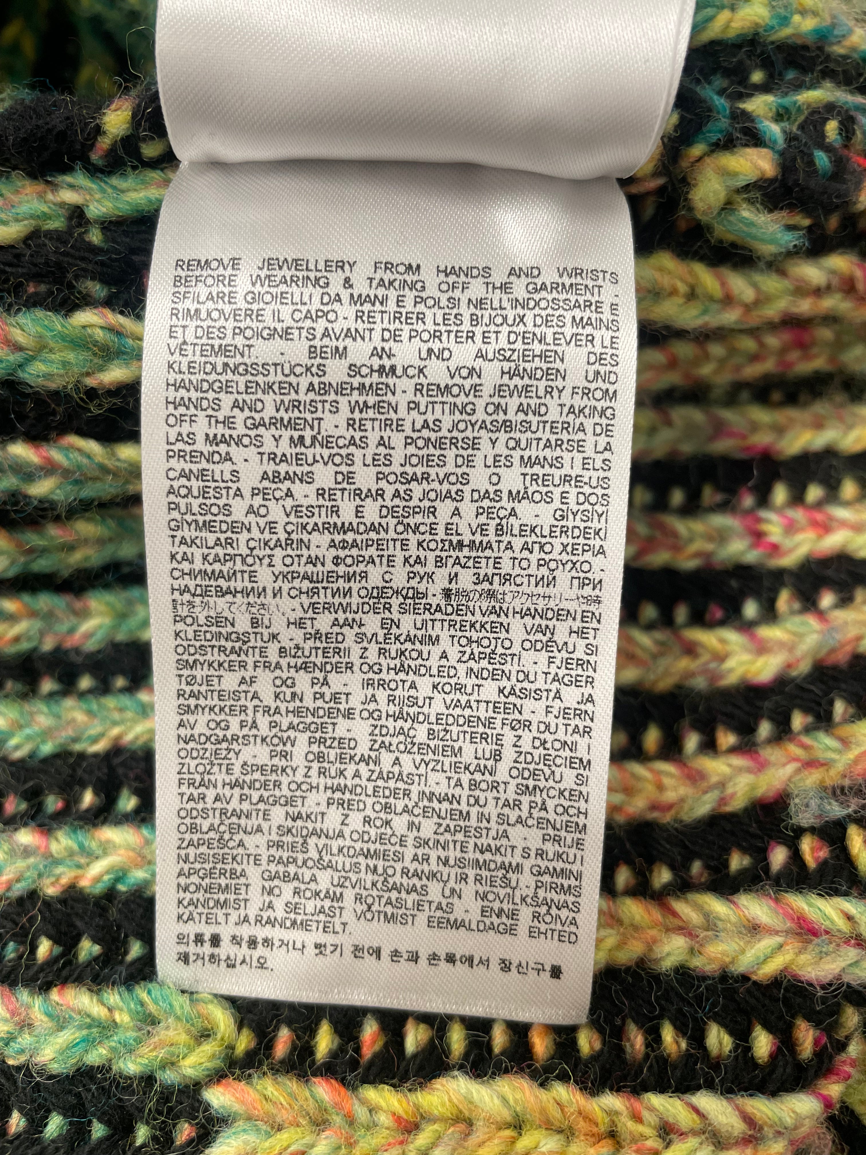 DIESEL/Heavy Sweater/S/Wool/GRN/OAKLAND RIBBED SWEATER view 9
