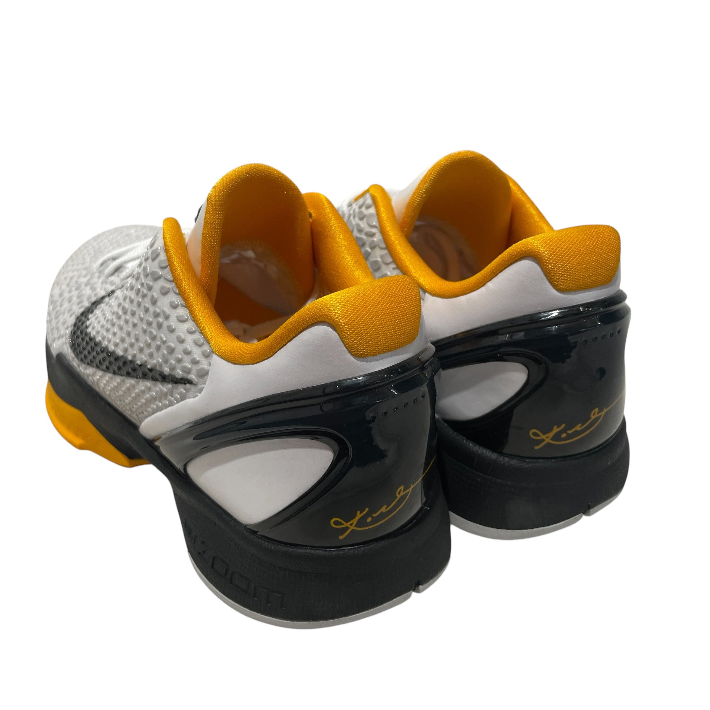 NIKE/Low-Sneakers/US 9/Cotton/WHT/kobe 6 protro view 2