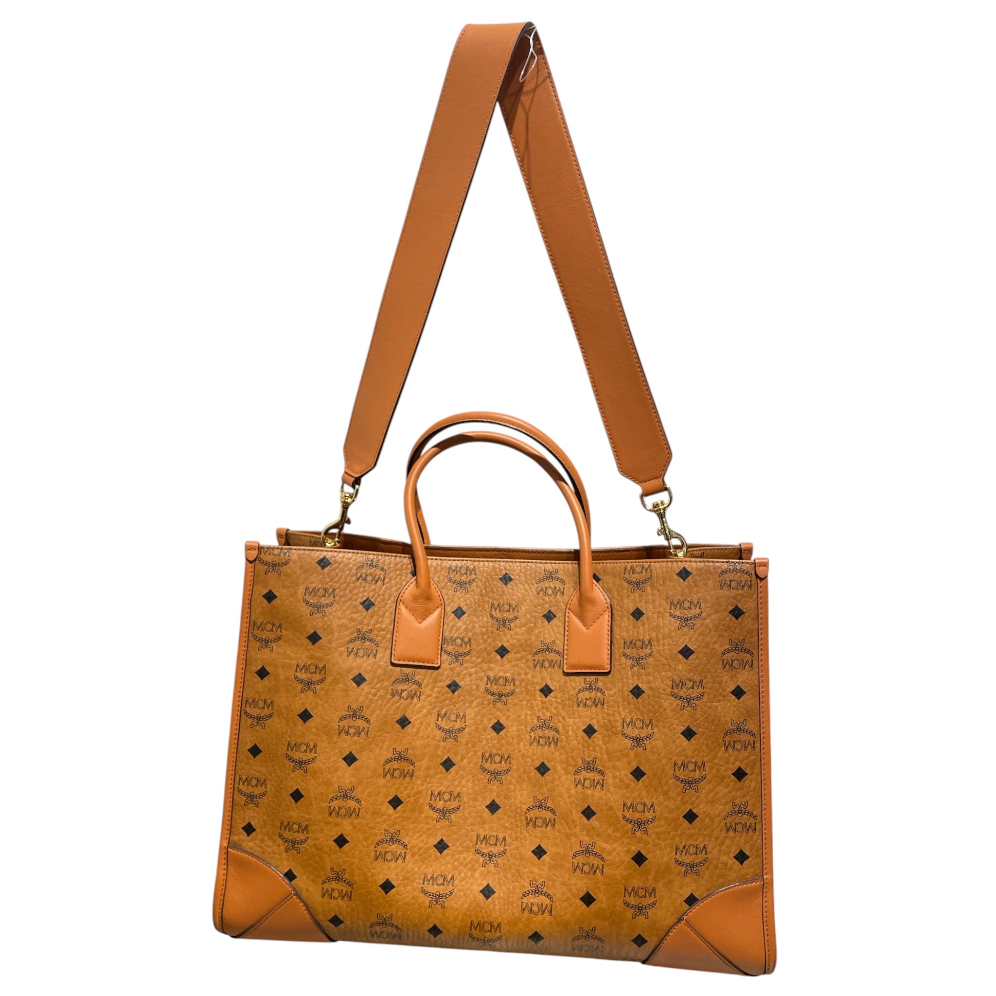 MCM/Tote Bag/Monogram/CML/Munchen Top Handle Tote view 2