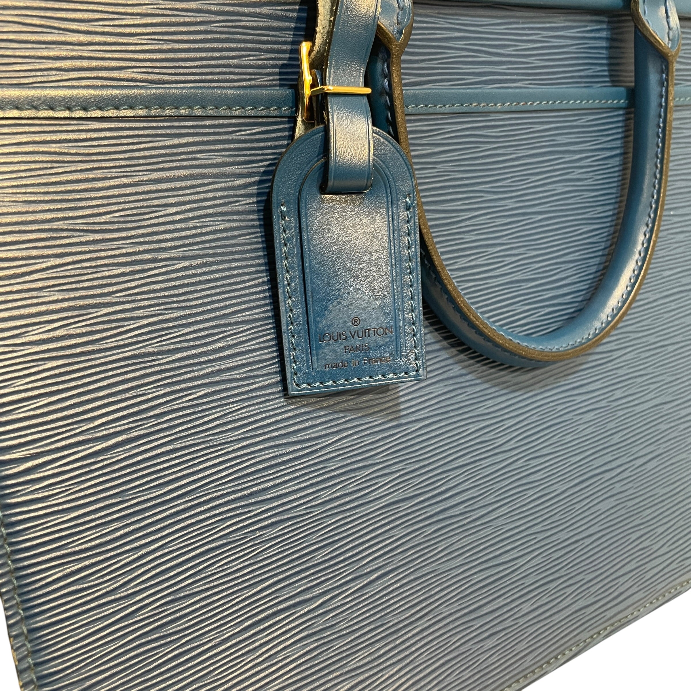 LOUIS VUITTON/Bag/Leather/BLU/Epi Leather Rivier Handbag view 5