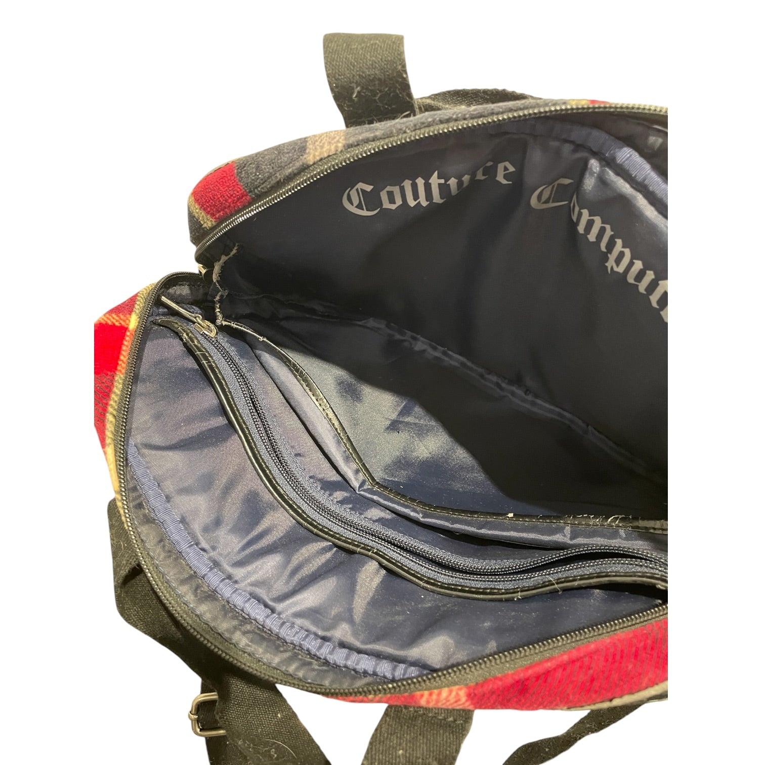 JUICY COUTURE/Cross Body Bag/Plaid/Cotton/MLT/Plaid Y2K Messenger Bag view 5