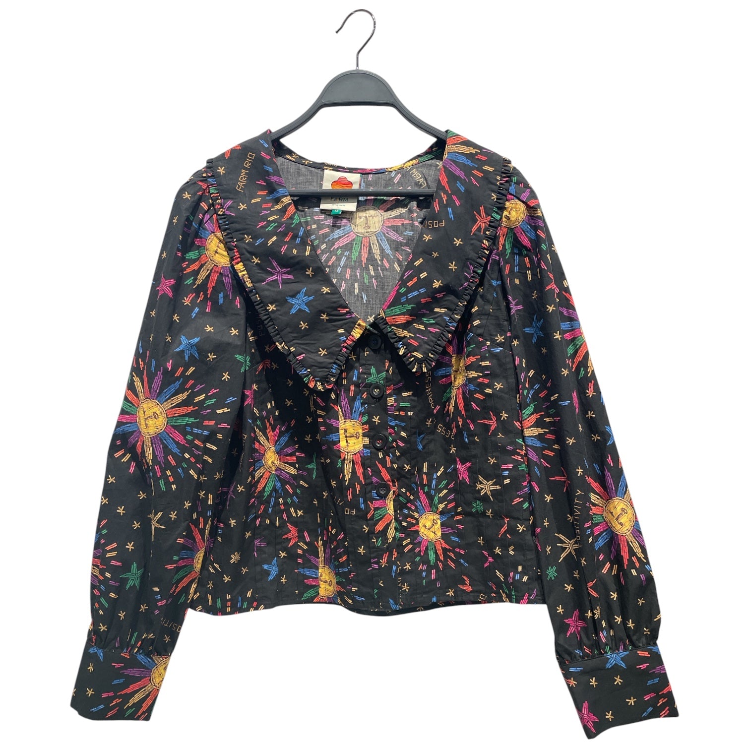 FARM/LS Blouse/M/All Over Print/Cotton/MLT/ view 1
