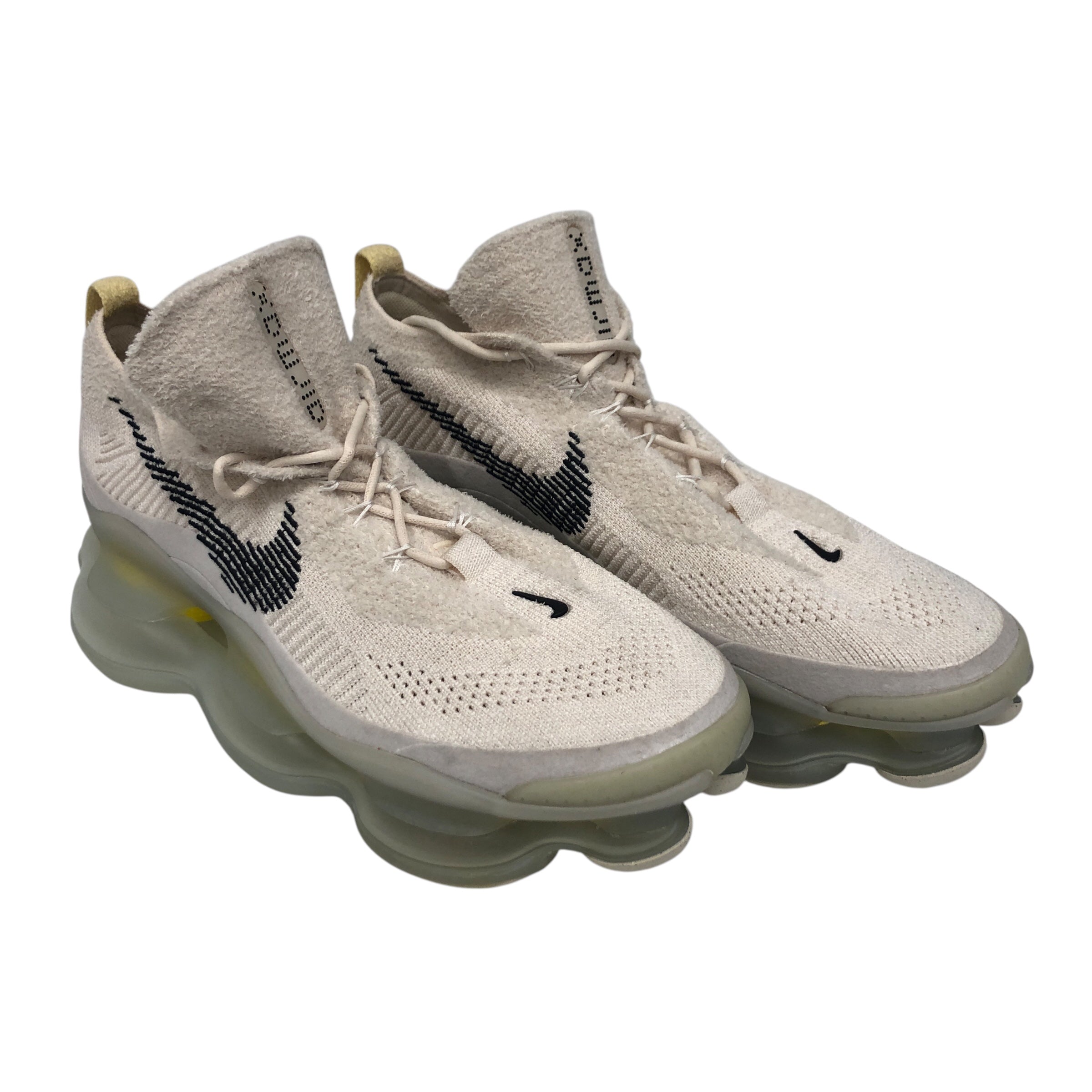 NIKE/AIR MAX SCORPION/Low-Sneakers/US 11.5/Cotton/WHT/DJ4701-001 view 1