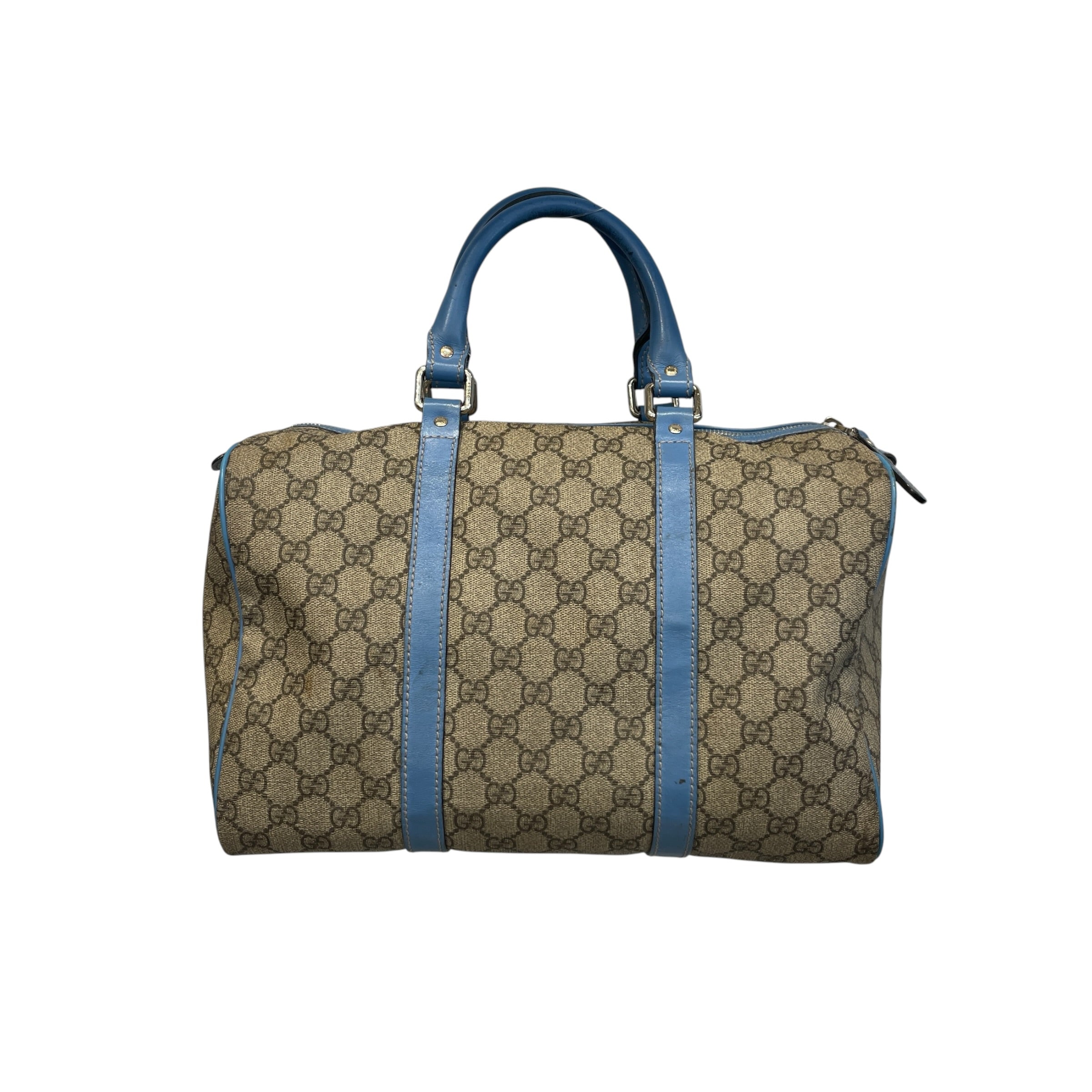 GUCCI/Hand Bag/Monogram/Leather/BEG/GG PLUS MEDIUM JOY BOSTON view 2