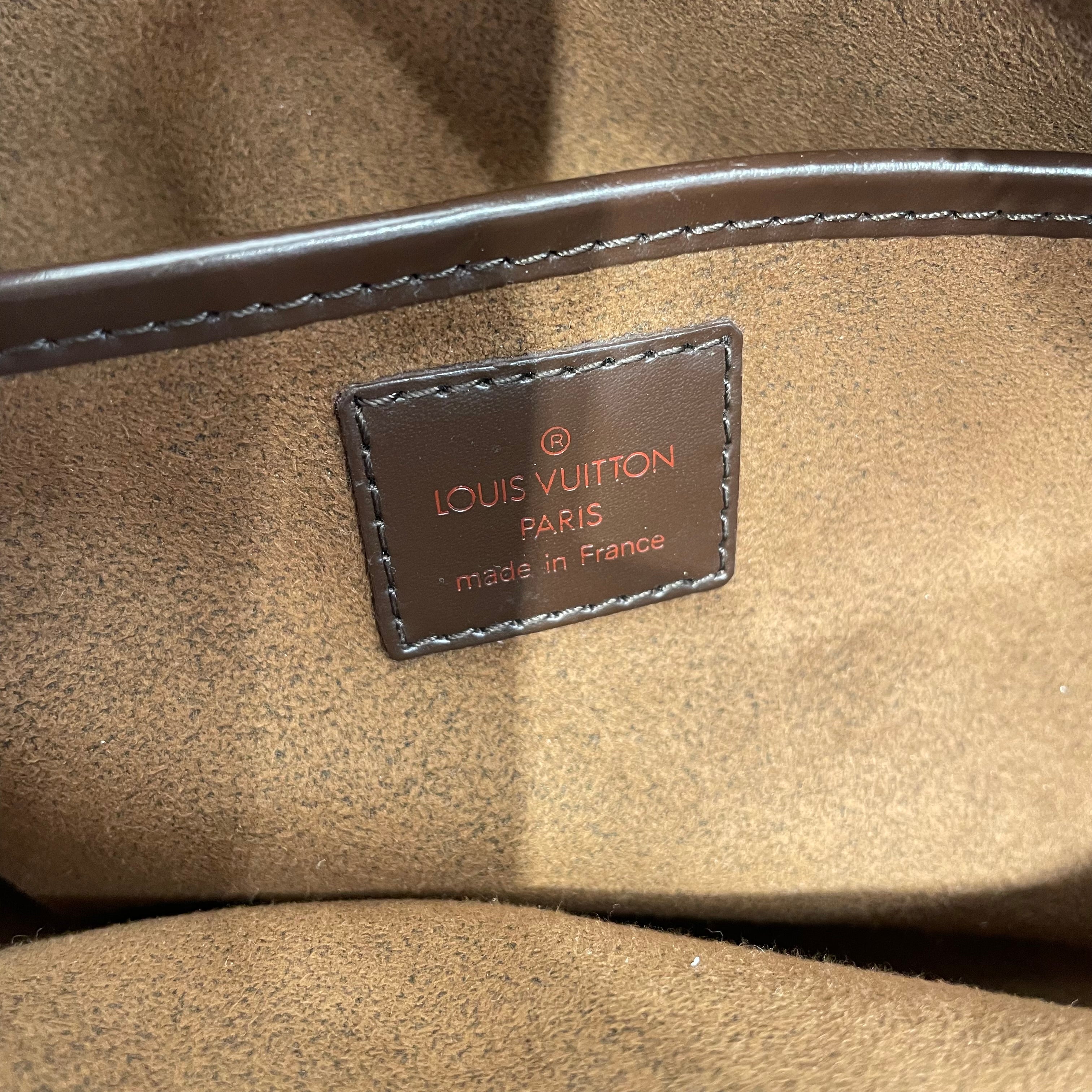 LOUIS VUITTON/Clutch Bag/All Over Print/Leather/BRW/DAMIER EBENE CLUTCH view 5