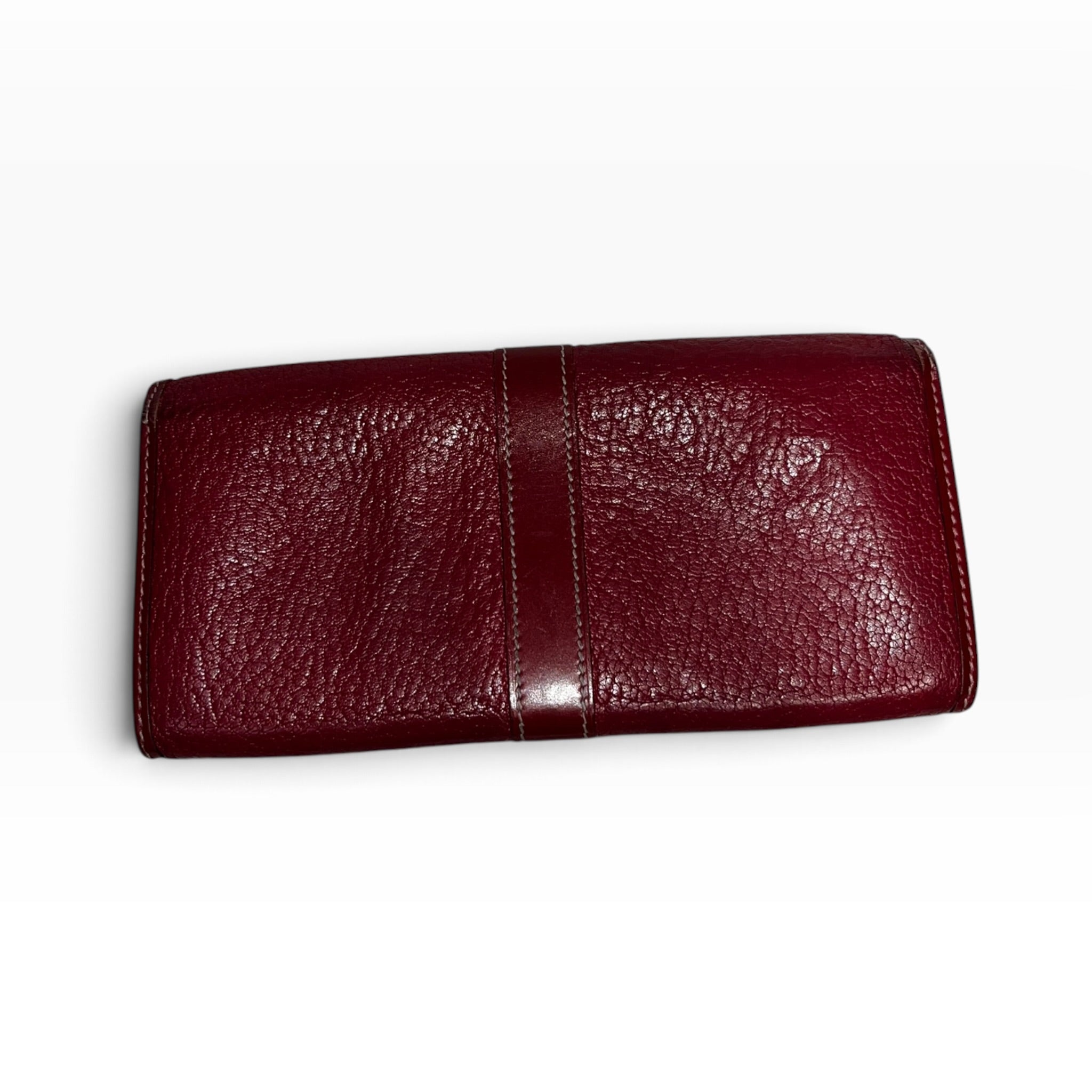 LOUIS VUITTON/Long Wallet/Leather/RED/ view 3